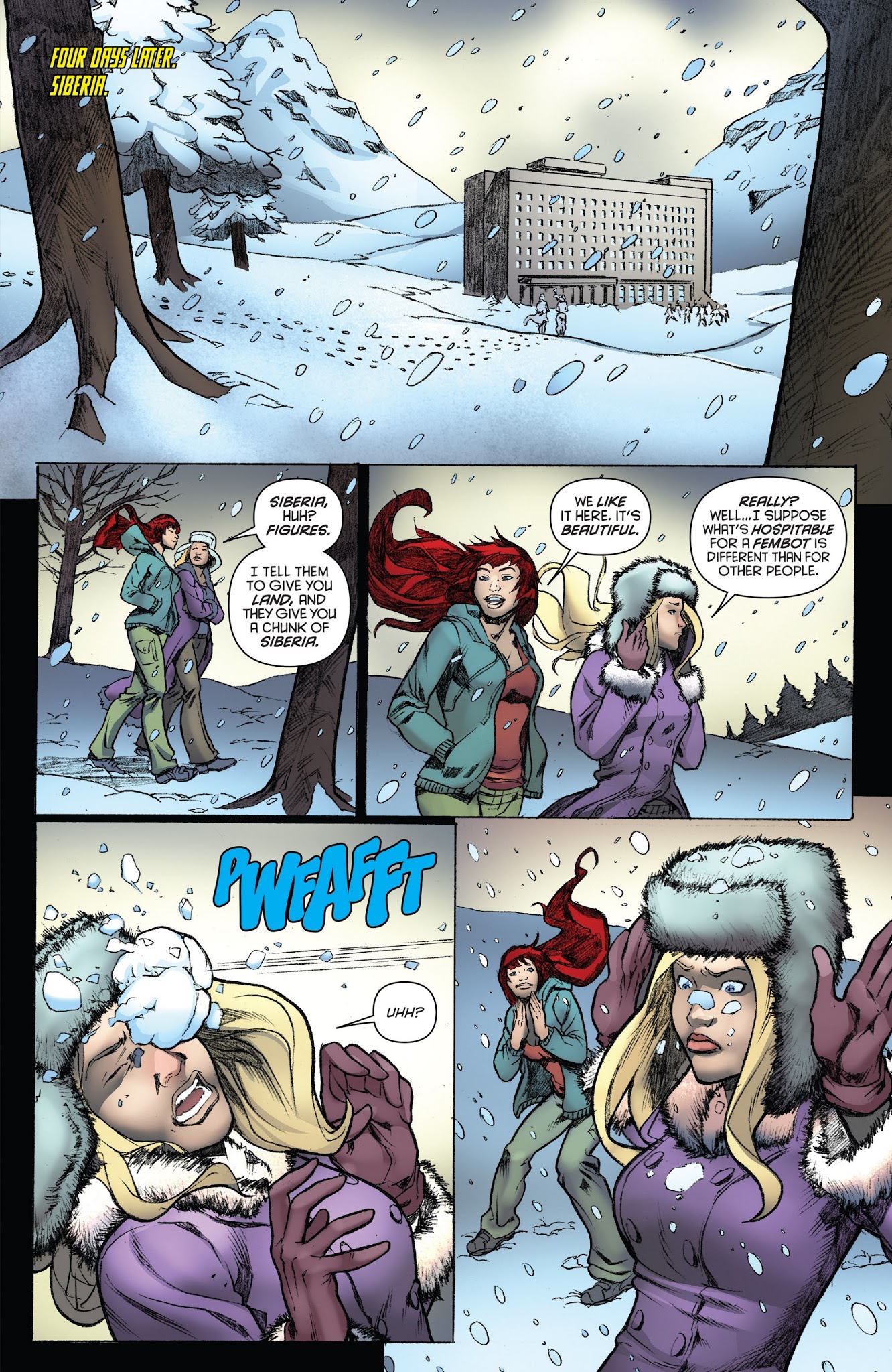 Read online The Bionic Woman comic -  Issue #10 - 21