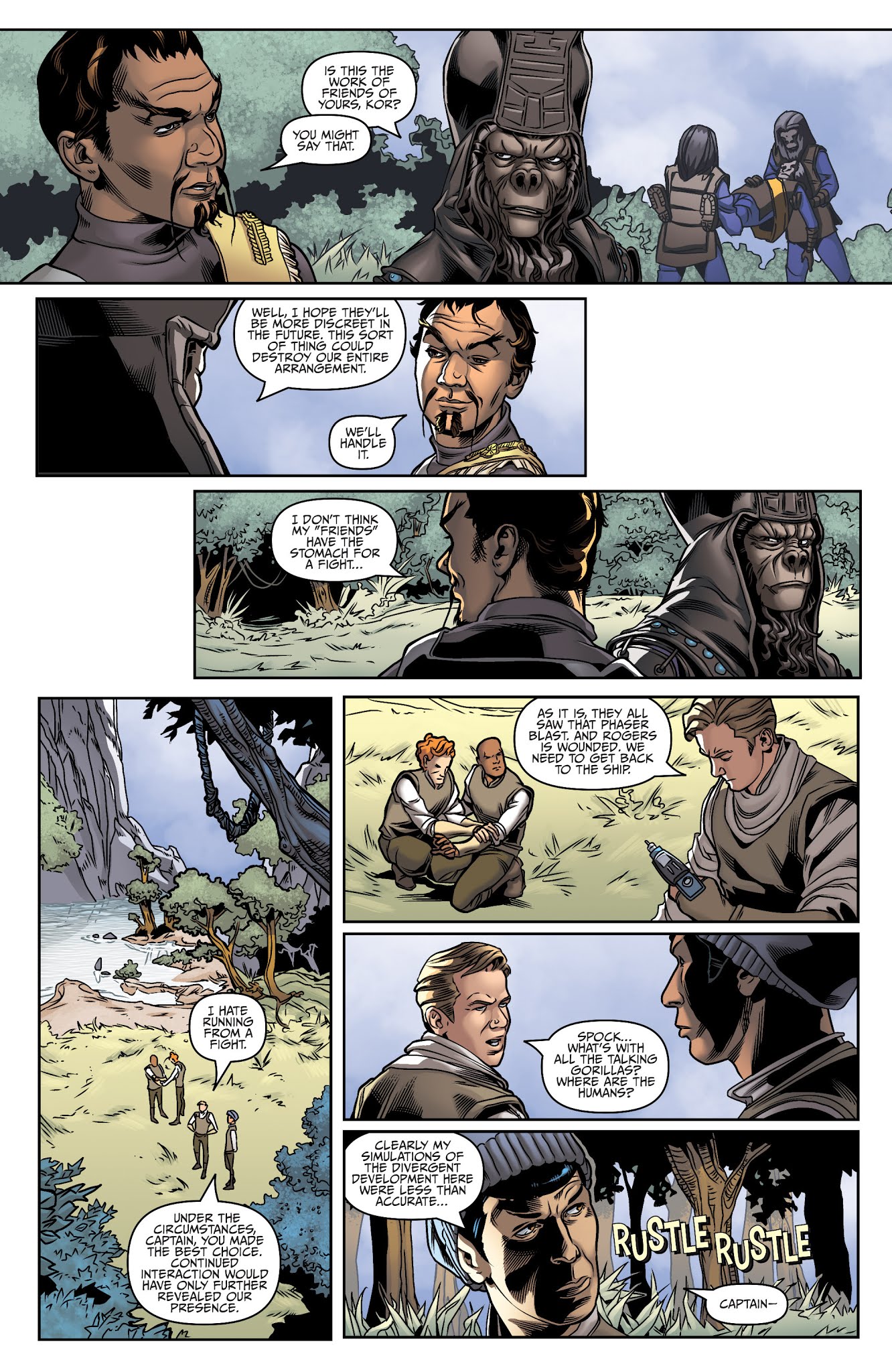 Read online Star Trek/Planet of the Apes: The Primate Directive comic -  Issue #2 - 6