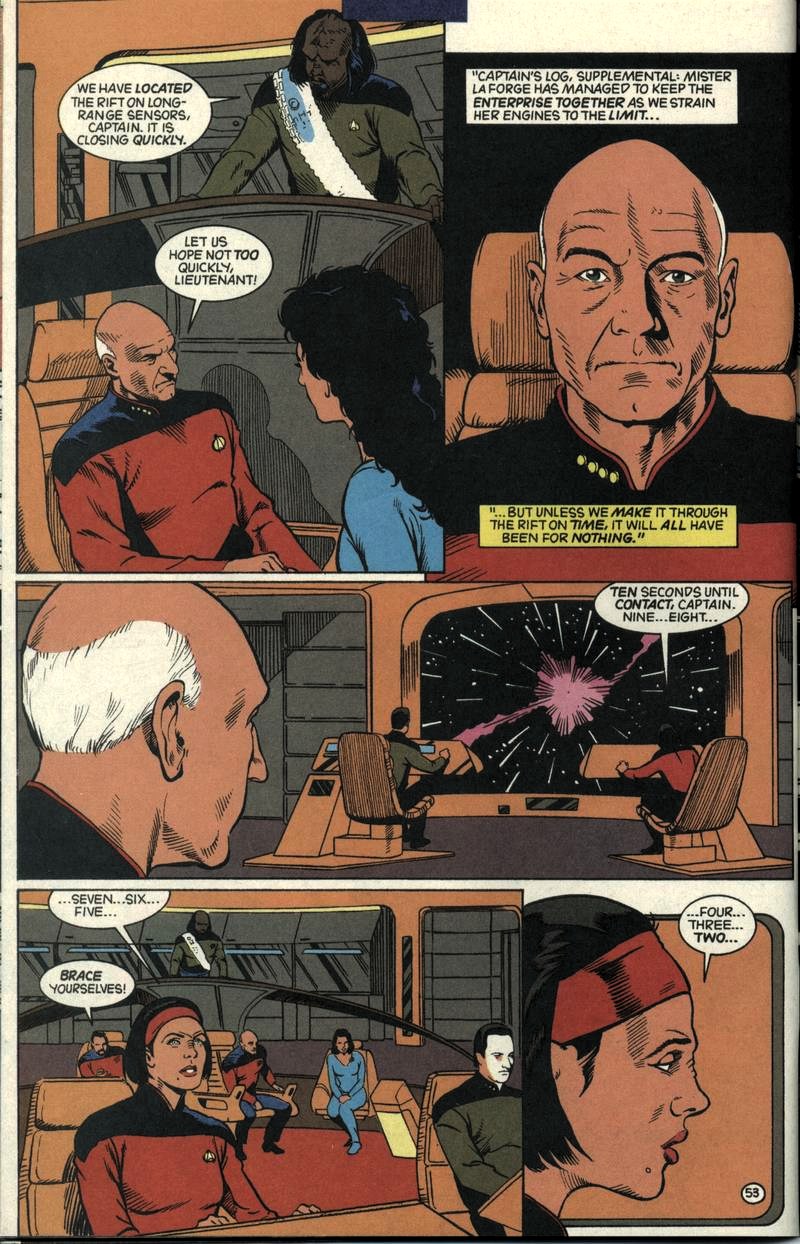 Read online Star Trek: The Next Generation (1989) comic -  Issue #50 - 54