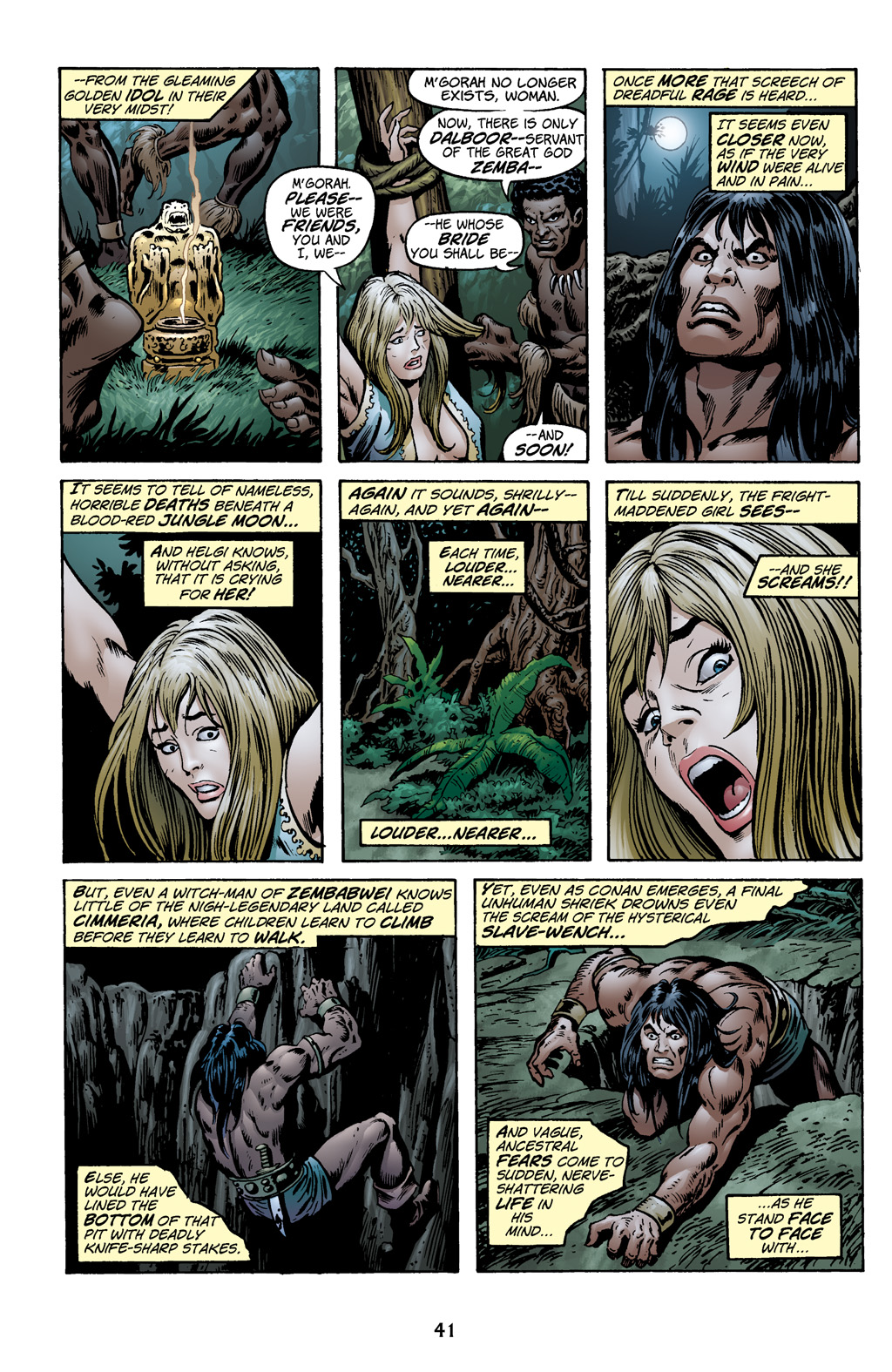 Read online The Chronicles of Conan comic -  Issue # TPB 5 (Part 1) - 40