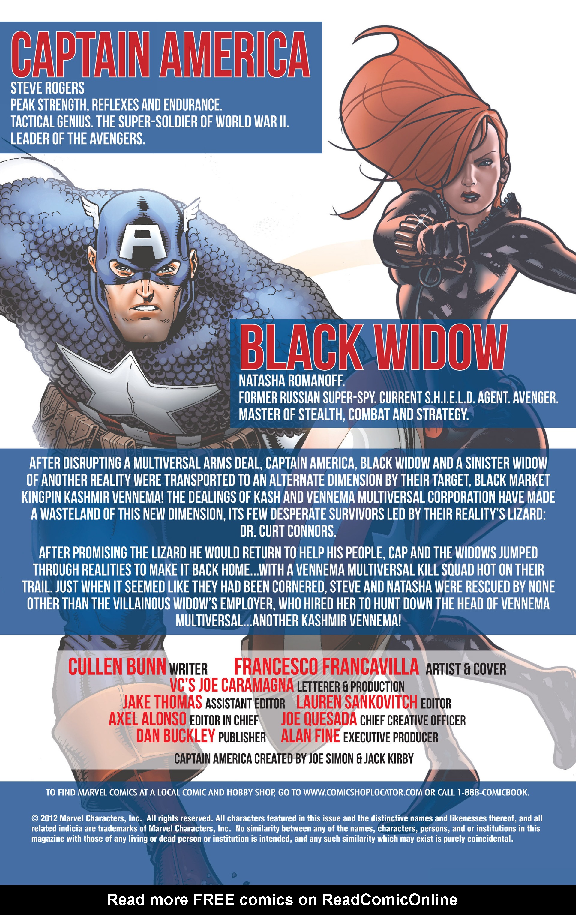 Captain America And Black Widow 640 Page 1