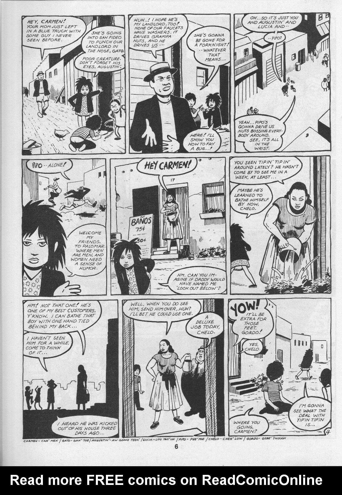 Read online Love and Rockets (1982) comic -  Issue #3 - 8