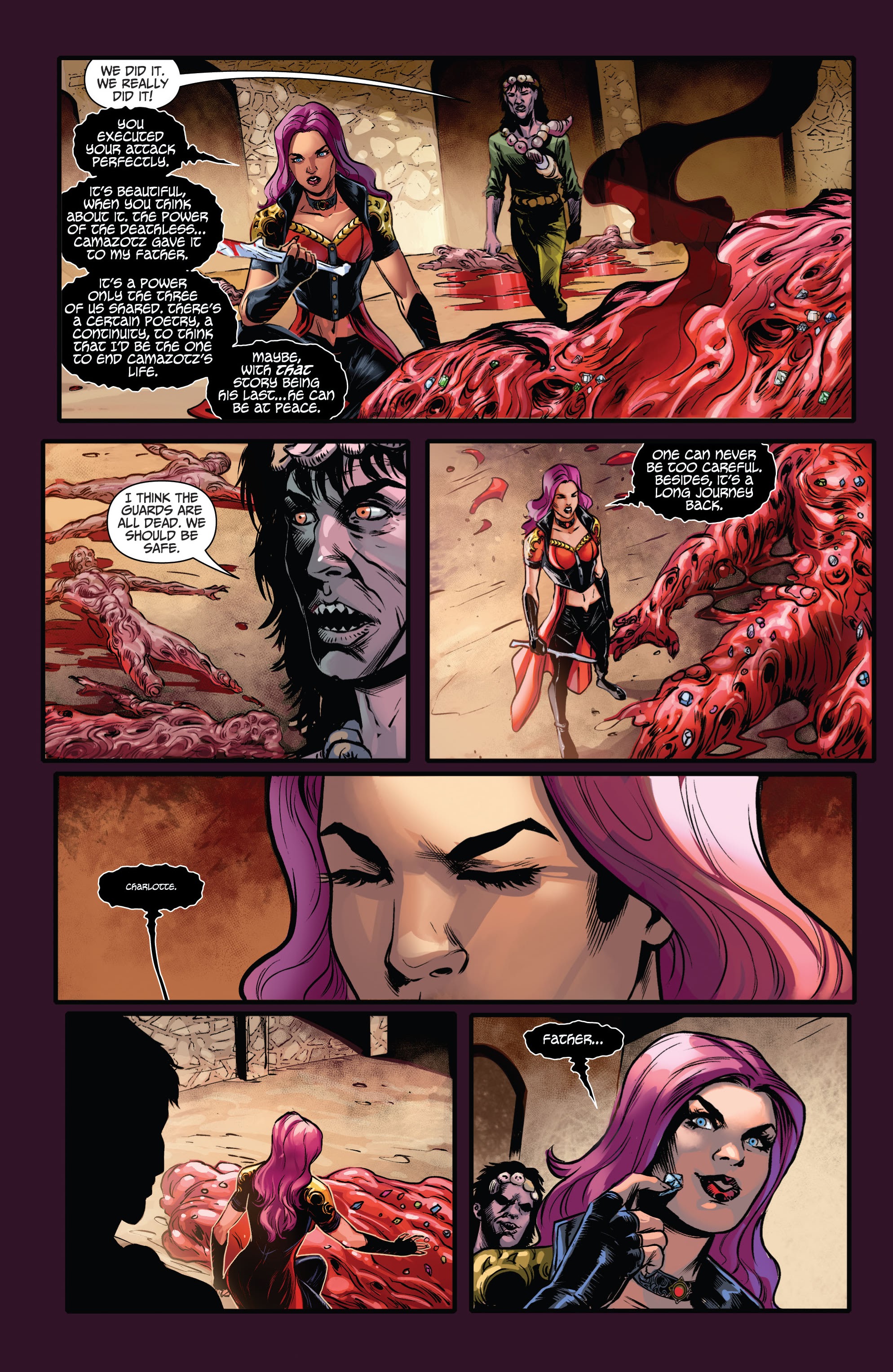 Read online Grimm Universe Presents Quarterly: Dracula's Daughter comic -  Issue # TPB - 57