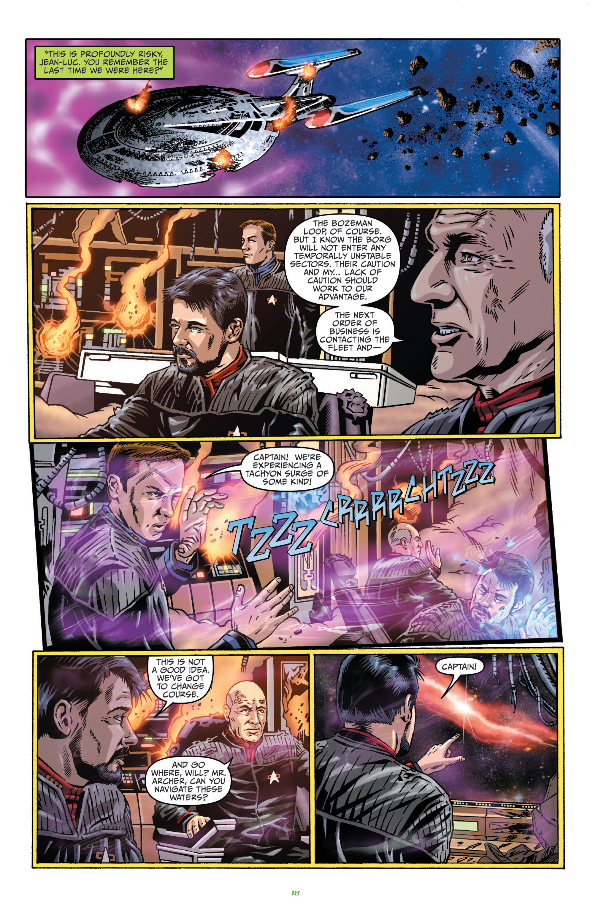 Read online Star Trek: The Next Generation - Hive comic -  Issue #3 - 21