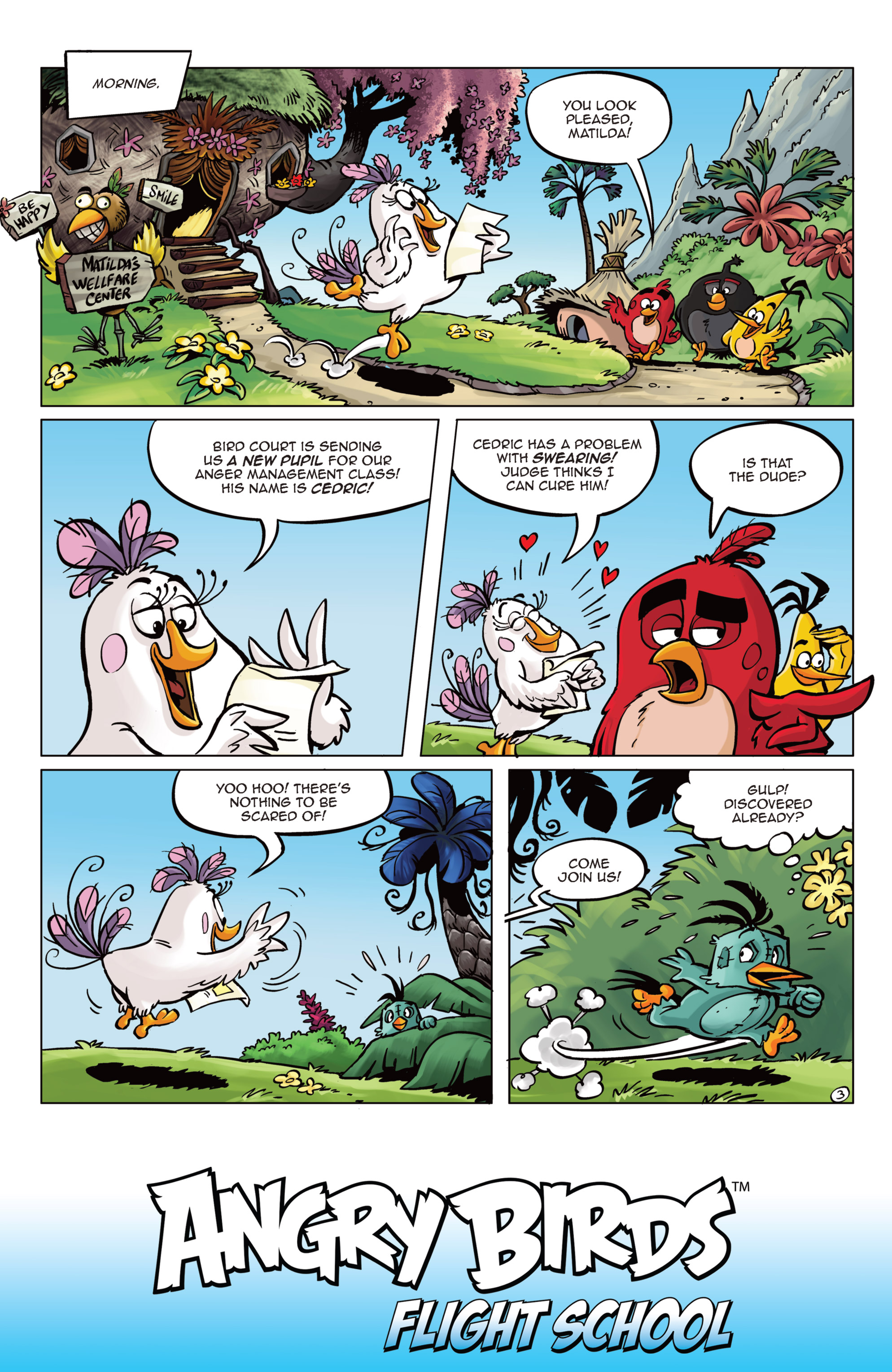 Read online Angry Birds: Flight School comic -  Issue #3 - 5