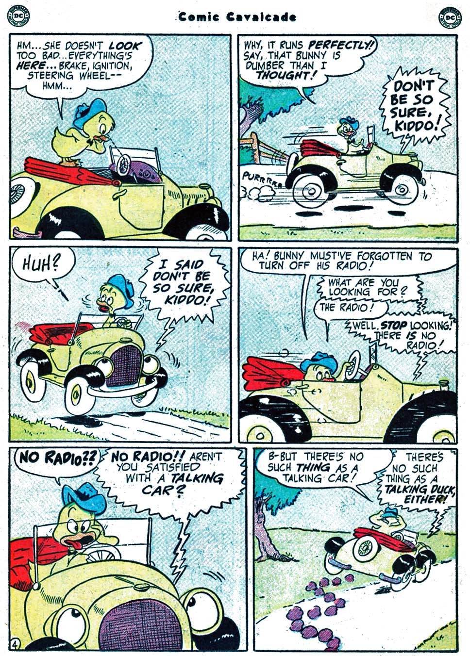 Read online Comic Cavalcade comic -  Issue #42 - 47