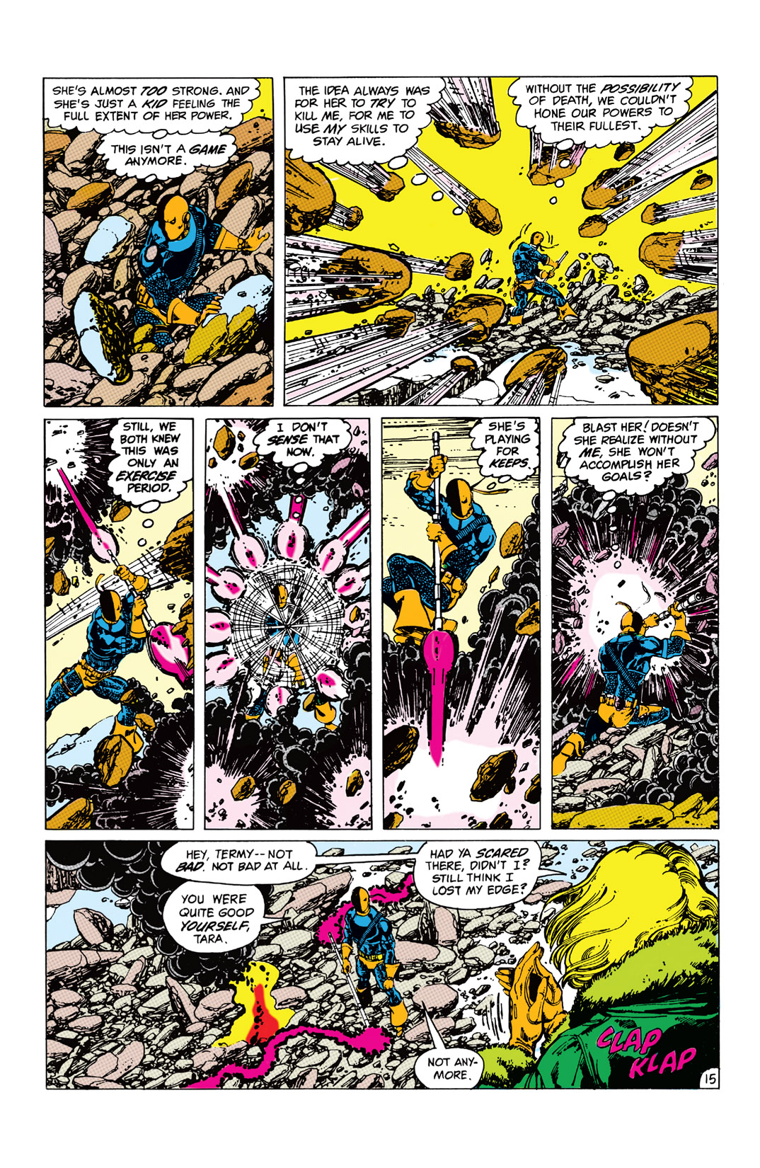 Read online The New Teen Titans (1980) comic -  Issue #39 - 15