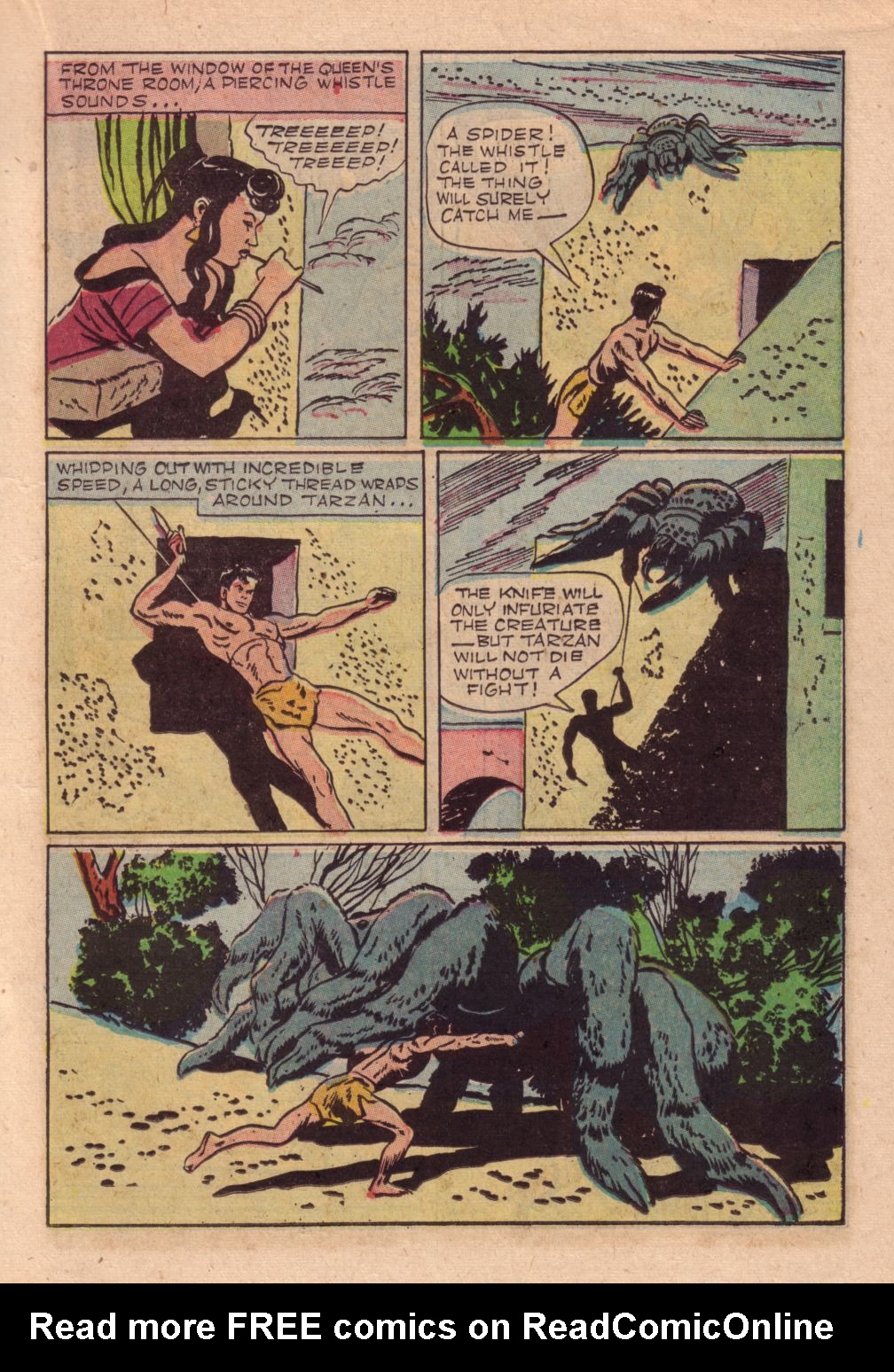 Read online Tarzan (1948) comic -  Issue #25 - 19