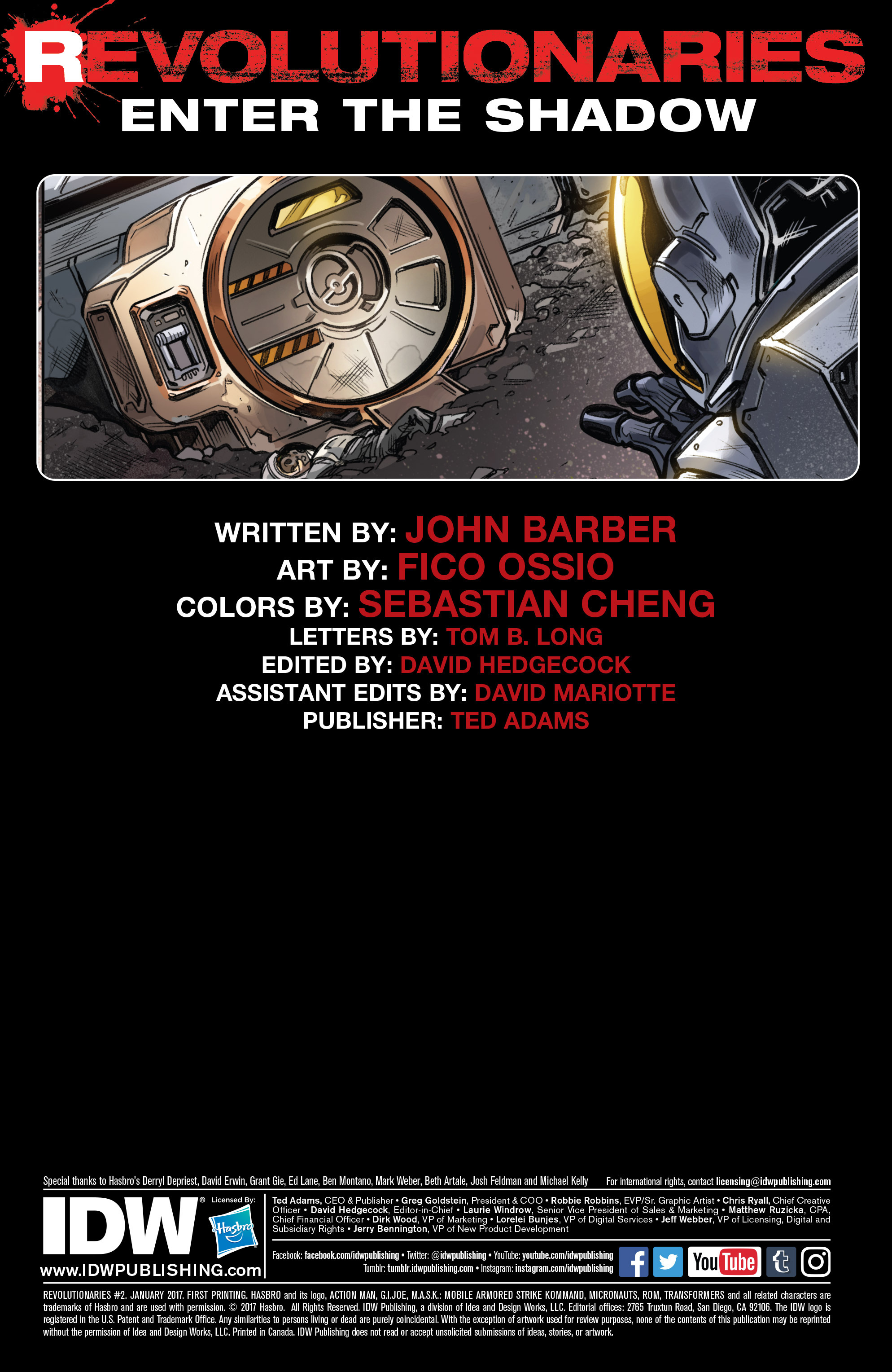 Read online Revolutionaries comic -  Issue #2 - 2
