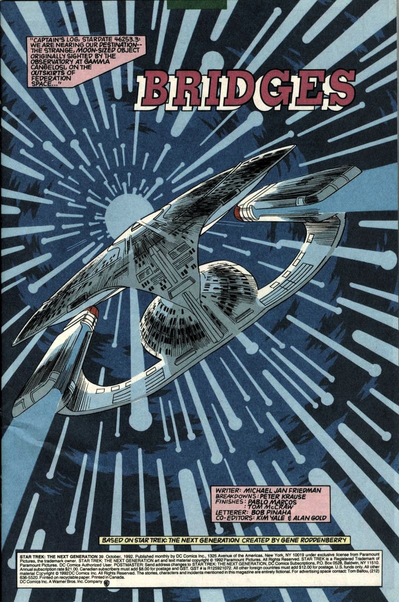 Read online Star Trek: The Next Generation (1989) comic -  Issue #39 - 2