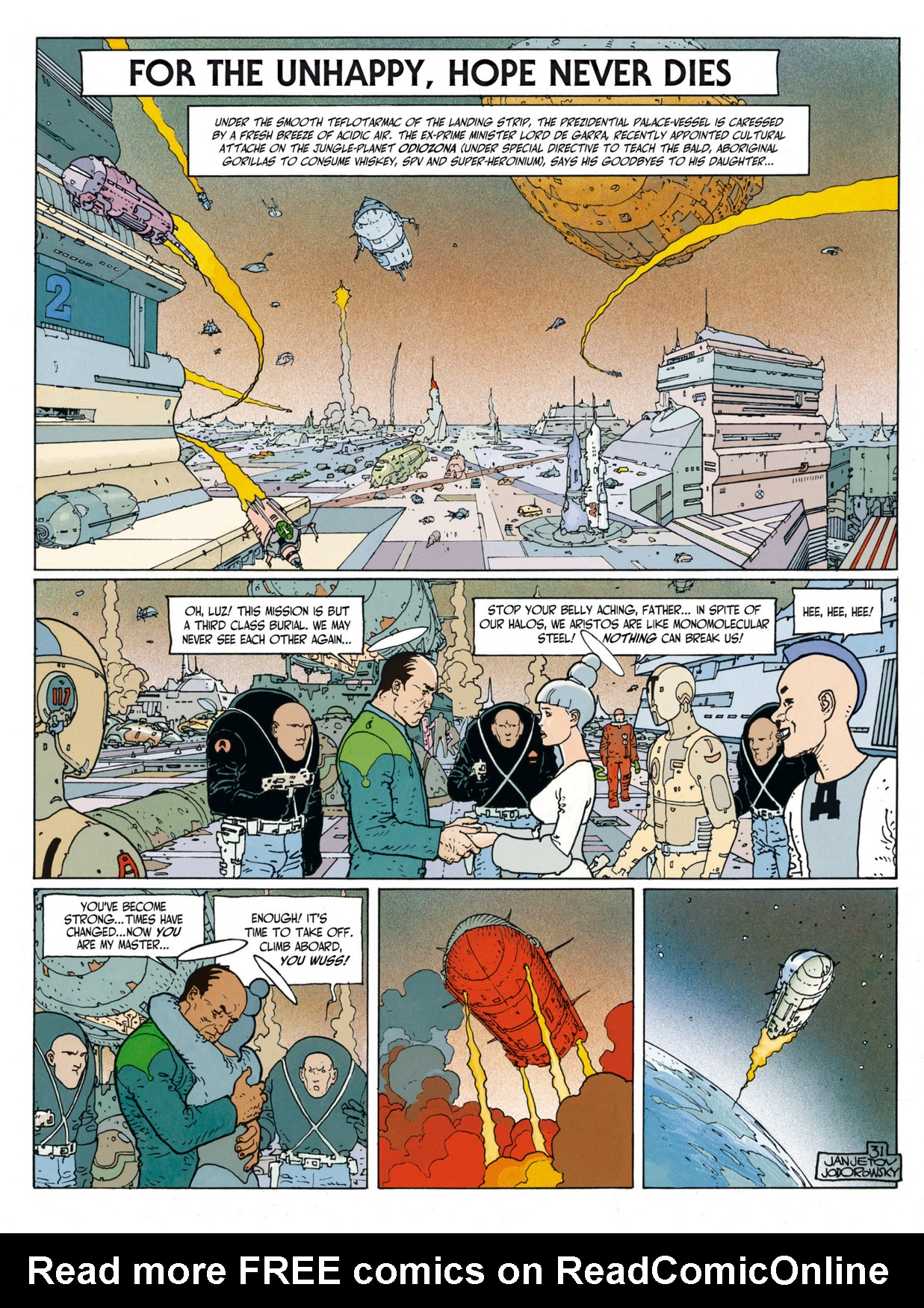 Read online Before the Incal comic -  Issue #5 - 34