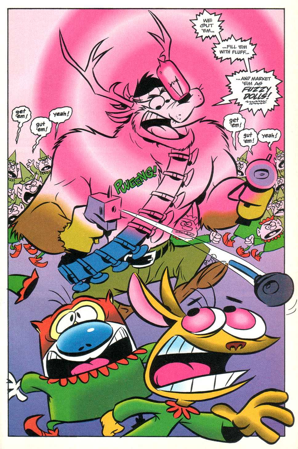 Read online The Ren & Stimpy Show Holiday Special comic -  Issue # Full - 37
