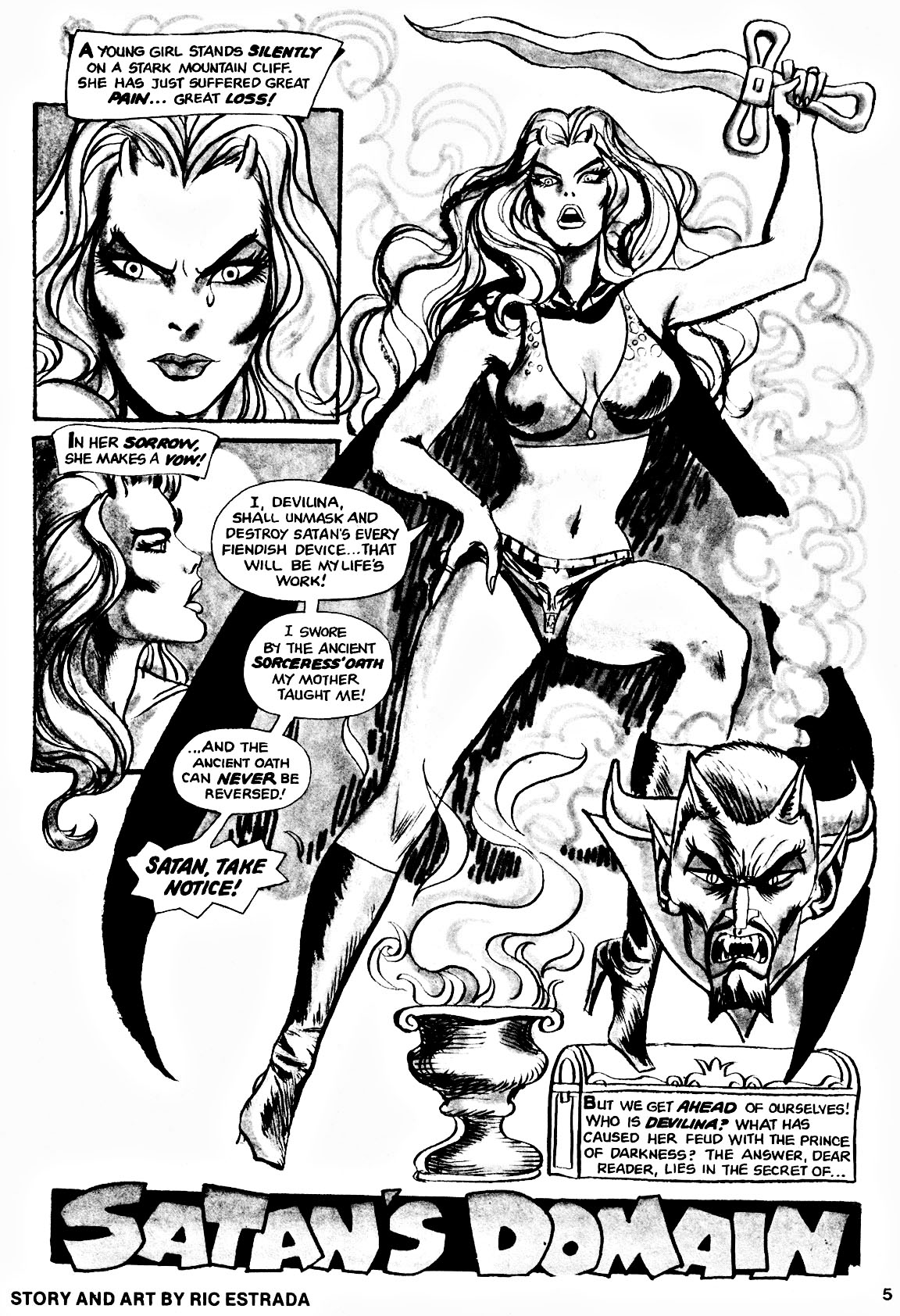 Read online Devilina comic -  Issue #1 - 4