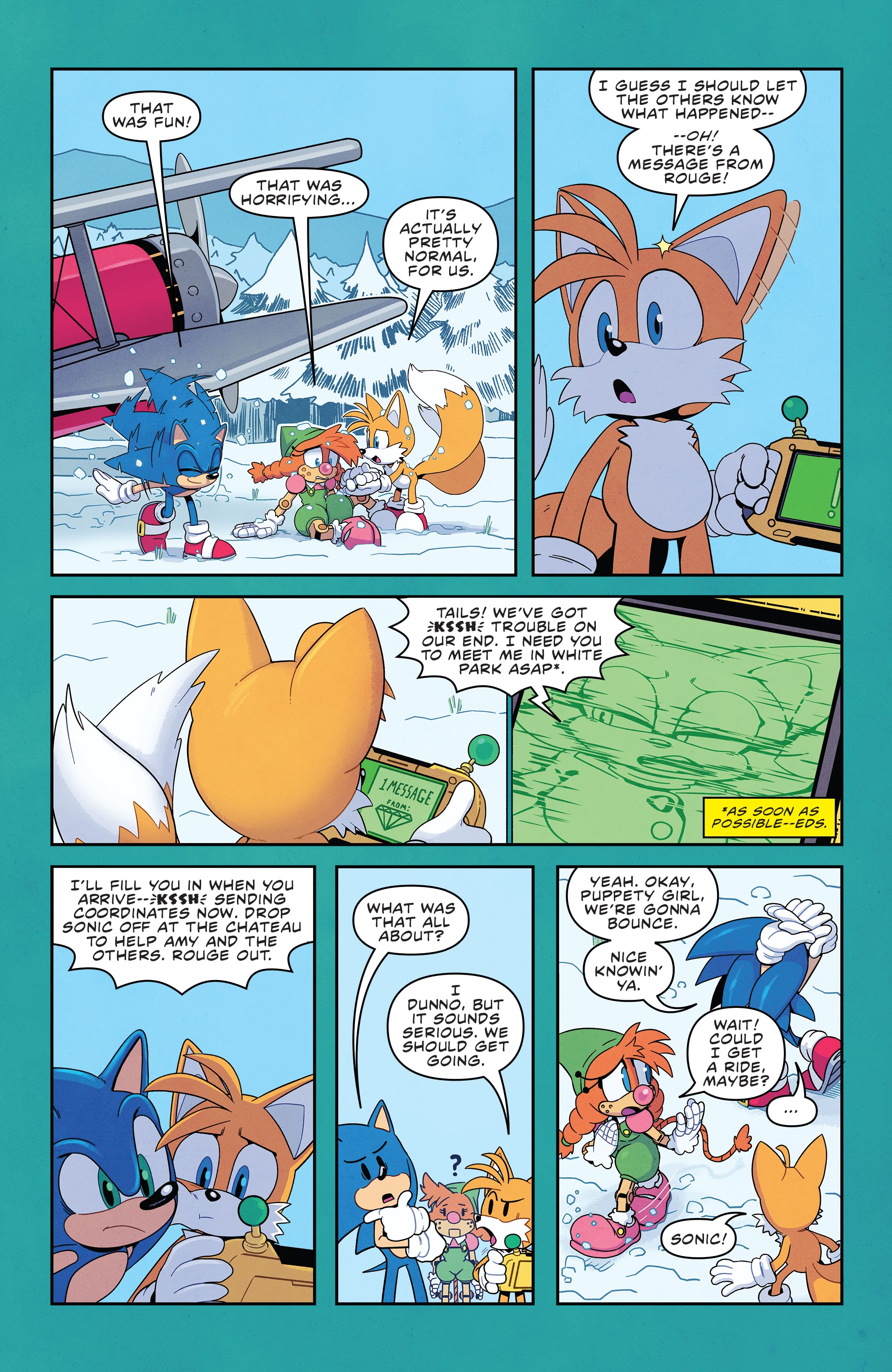 Read online Sonic the Hedgehog (2018) comic -  Issue #35 - 9
