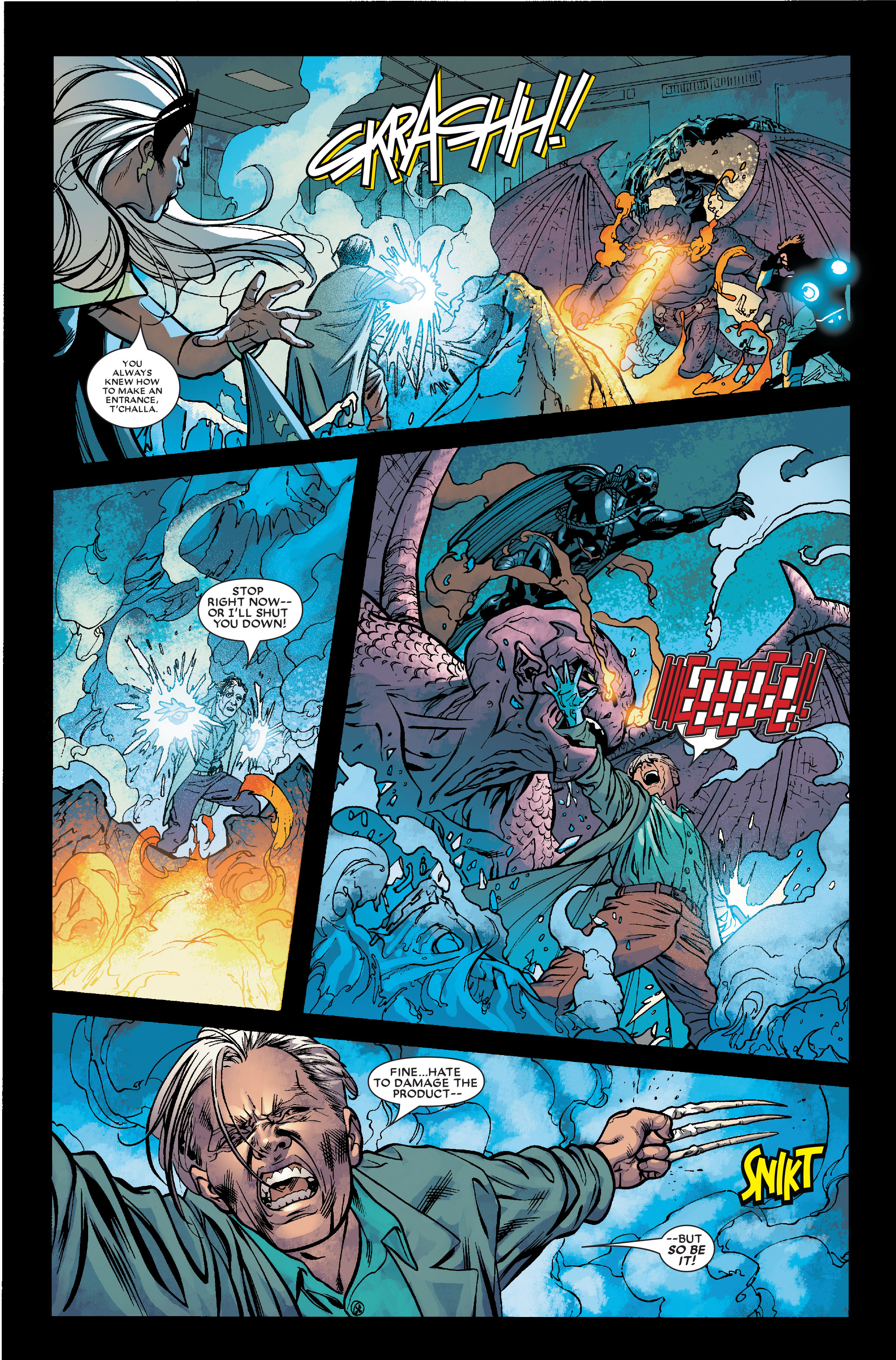 Read online X-Men/Black Panther: Wild Kingdom comic -  Issue # TPB - 86