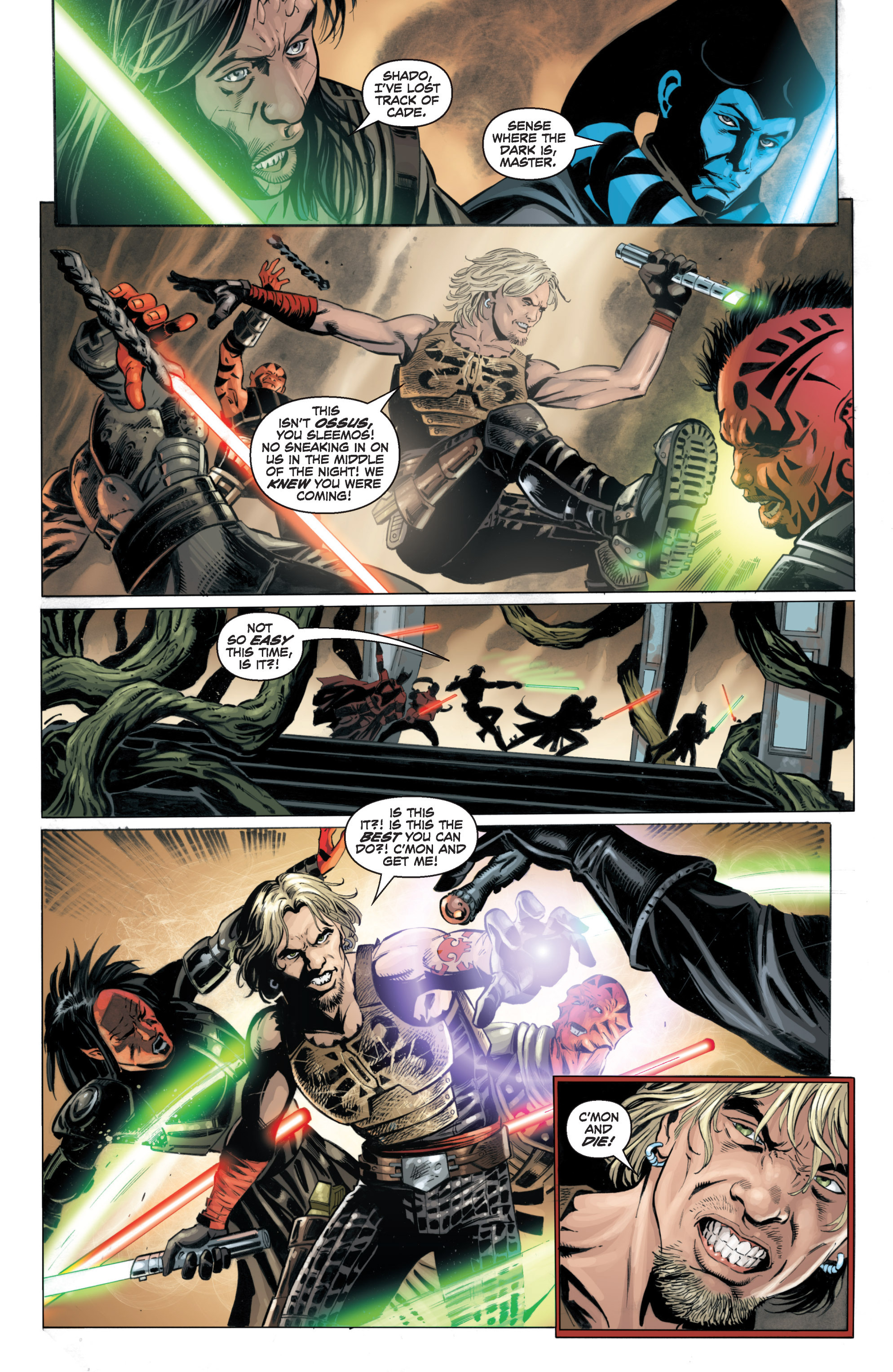 Read online Star Wars: Legacy War comic -  Issue #4 - 5