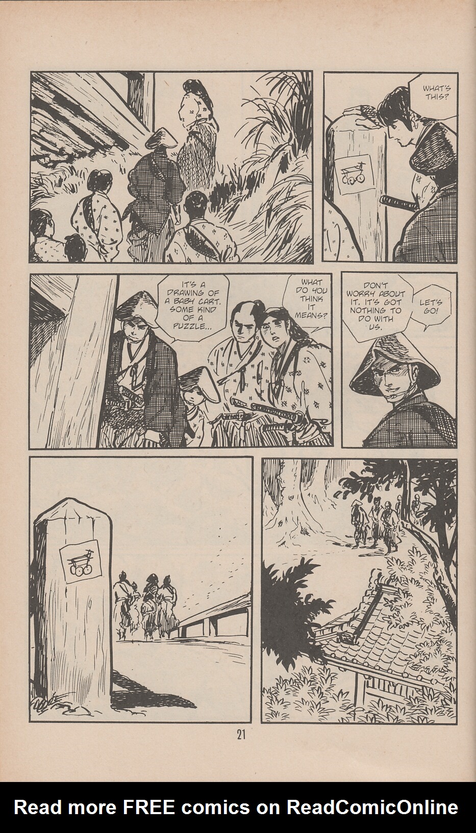 Read online Lone Wolf and Cub comic -  Issue #37 - 25