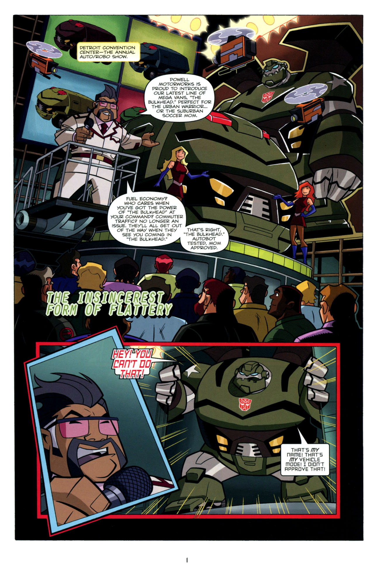 Read online Transformers Animated: The Arrival comic -  Issue #4 - 4
