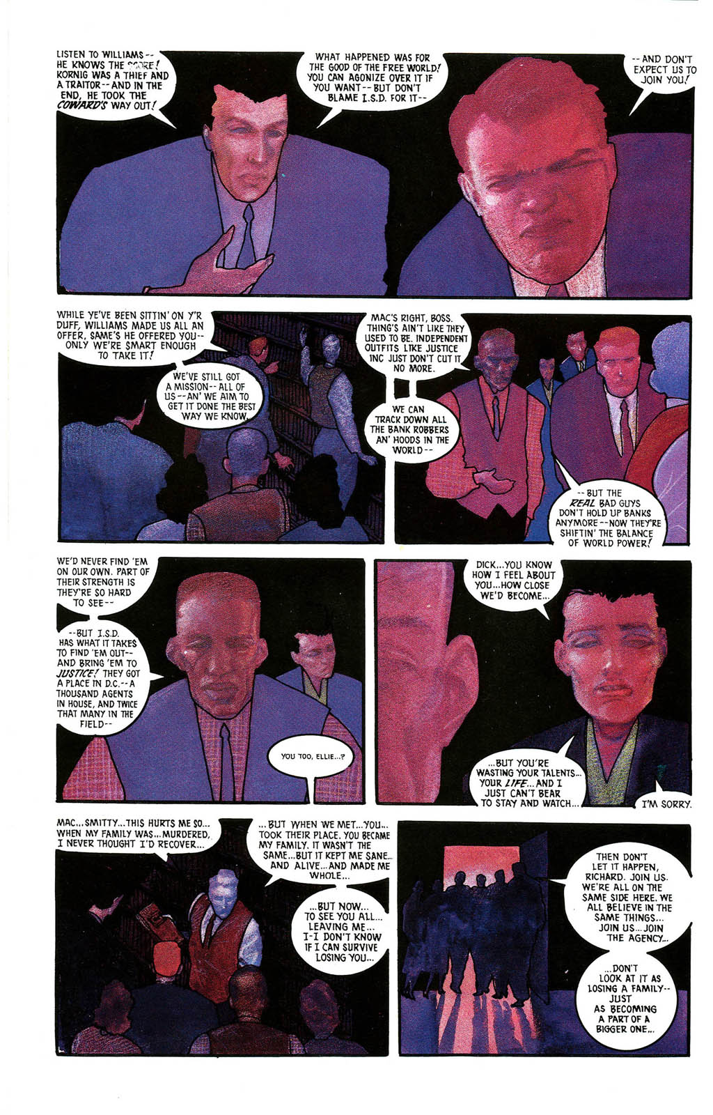 Read online Justice, Inc. (1989) comic -  Issue #1 - 23