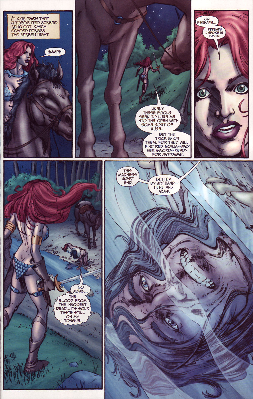 Read online Red Sonja / Claw The Unconquered: Devil's Hands comic -  Issue # TPB - 6