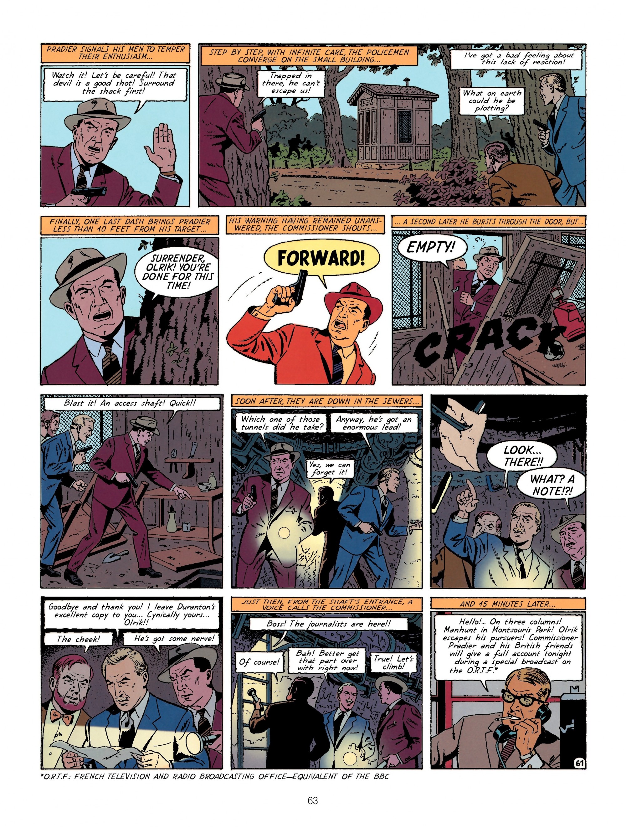 Read online Blake & Mortimer comic -  Issue #7 - 63