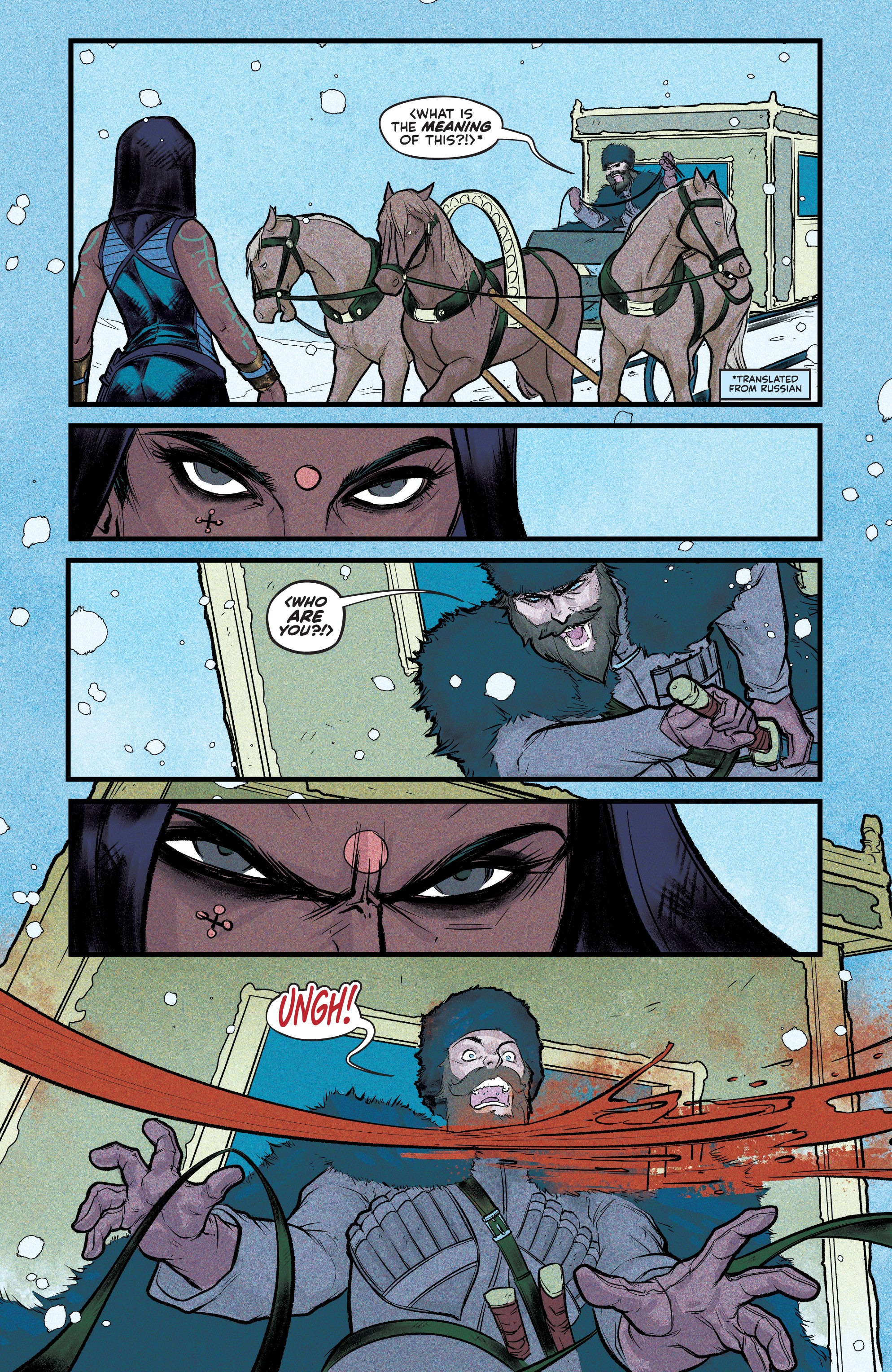Read online Artemis and the Assassin comic -  Issue #1 - 4