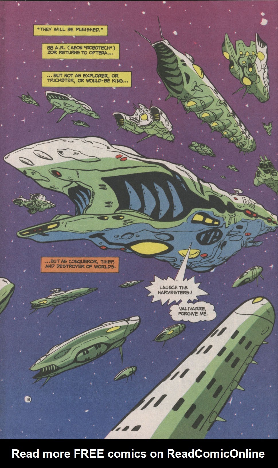 Read online Robotech Genesis: The Legend of Zor comic -  Issue #5 - 10