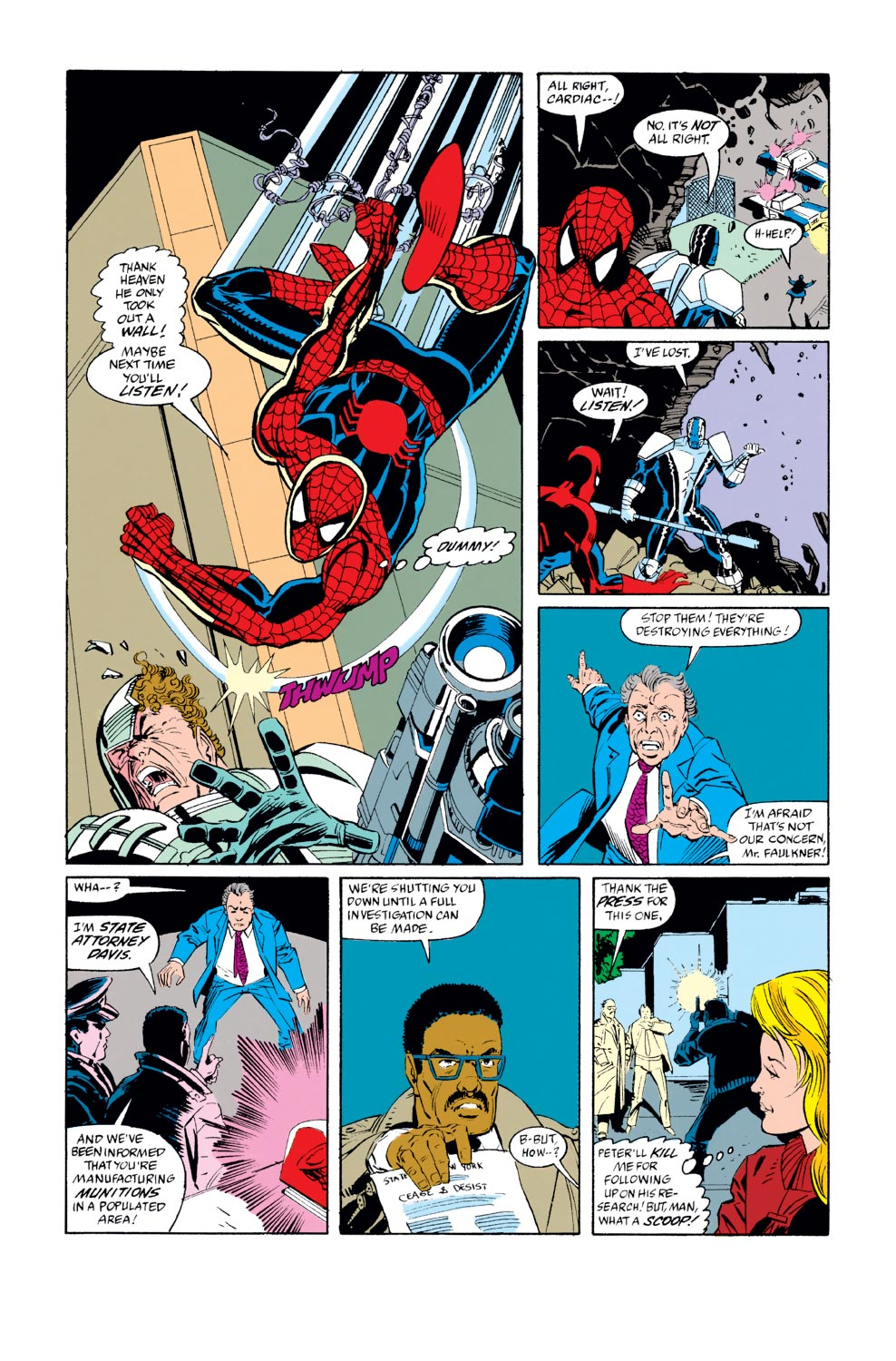 Read online The Amazing Spider-Man (1963) comic -  Issue #360 - 22