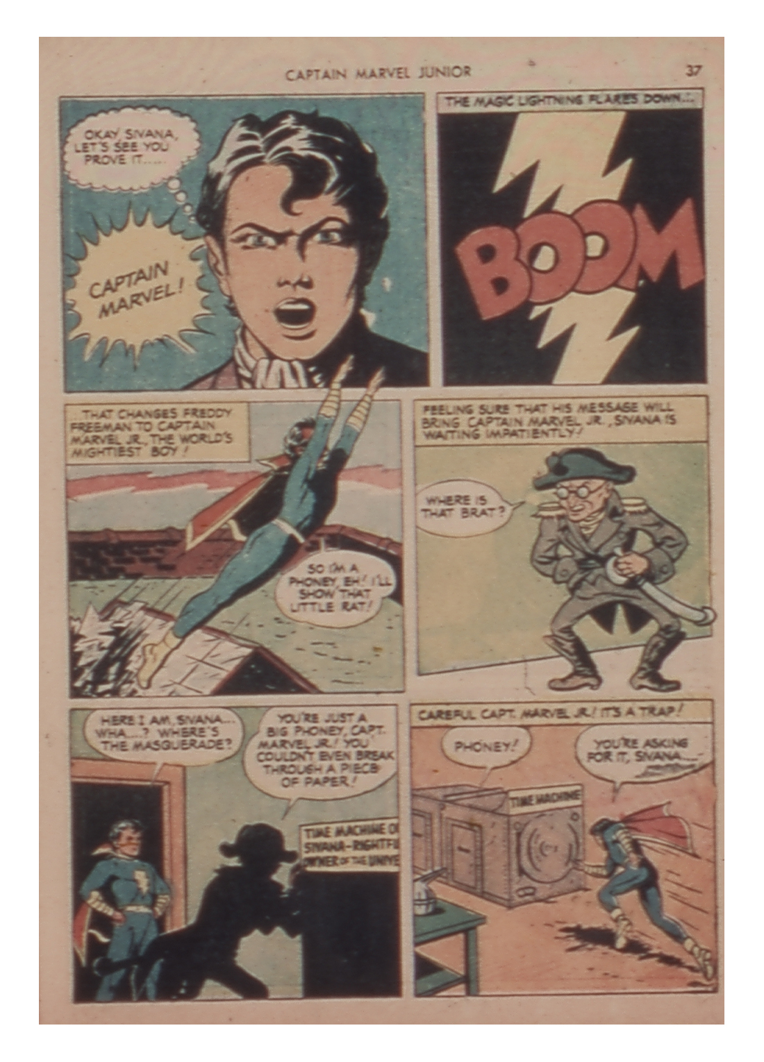 Read online Captain Marvel, Jr. comic -  Issue #10 - 38