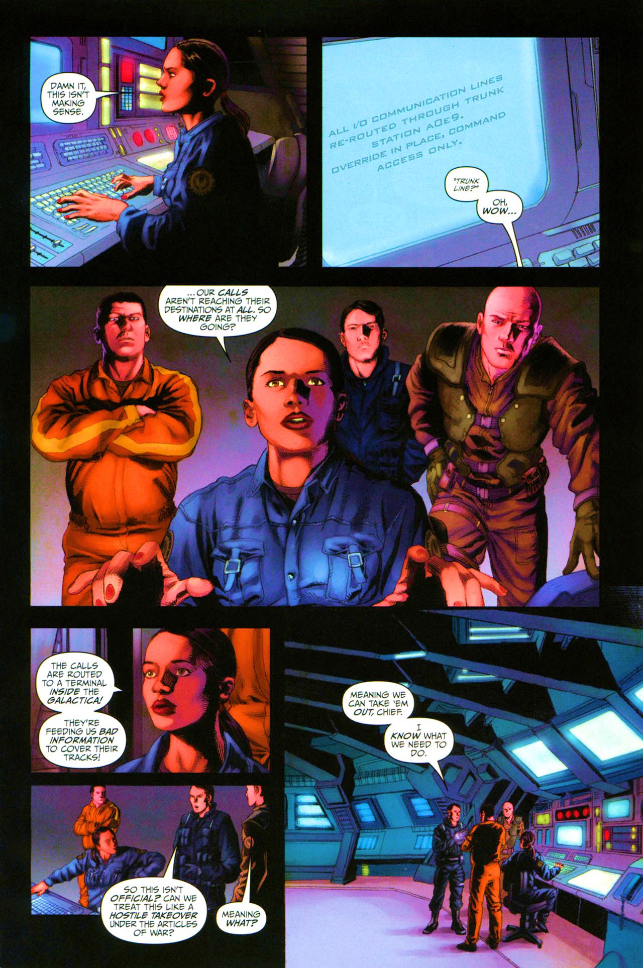 Read online Battlestar Galactica: Season Zero comic -  Issue #5 - 15