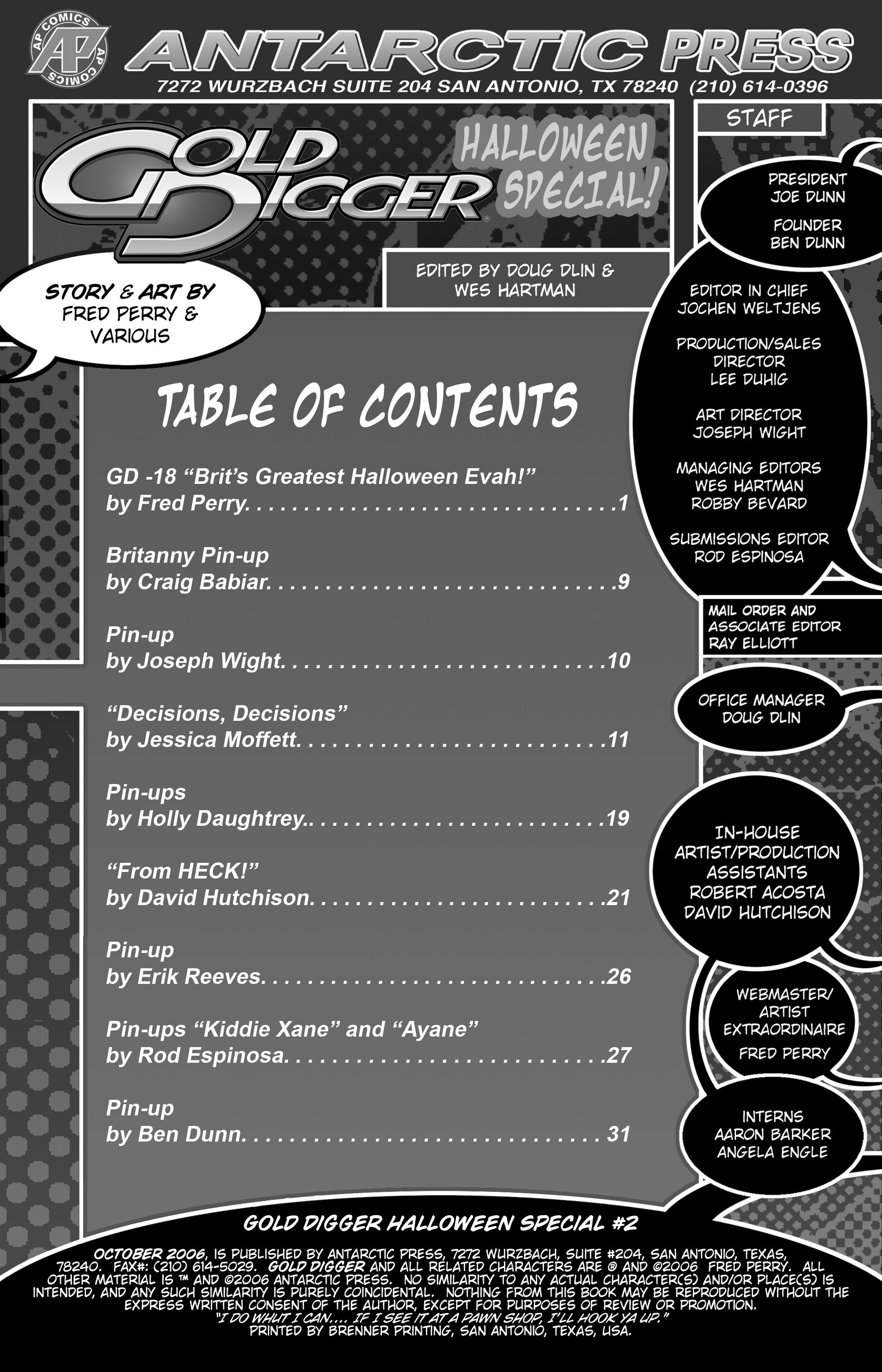 Read online Gold Digger Halloween Special comic -  Issue #2 - 2