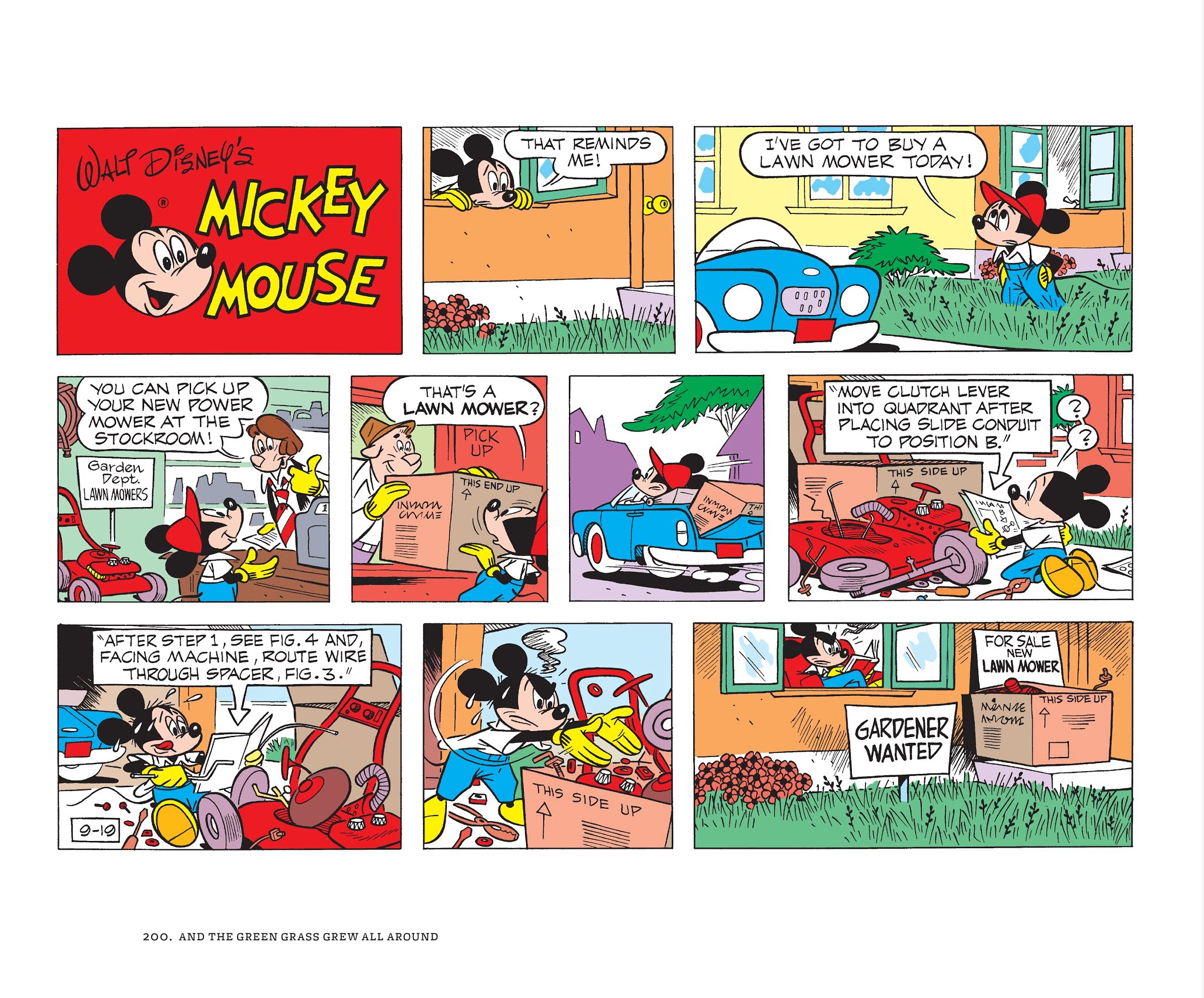 Read online Walt Disney's Mickey Mouse Color Sundays comic -  Issue # TPB 2 (Part 2) - 100