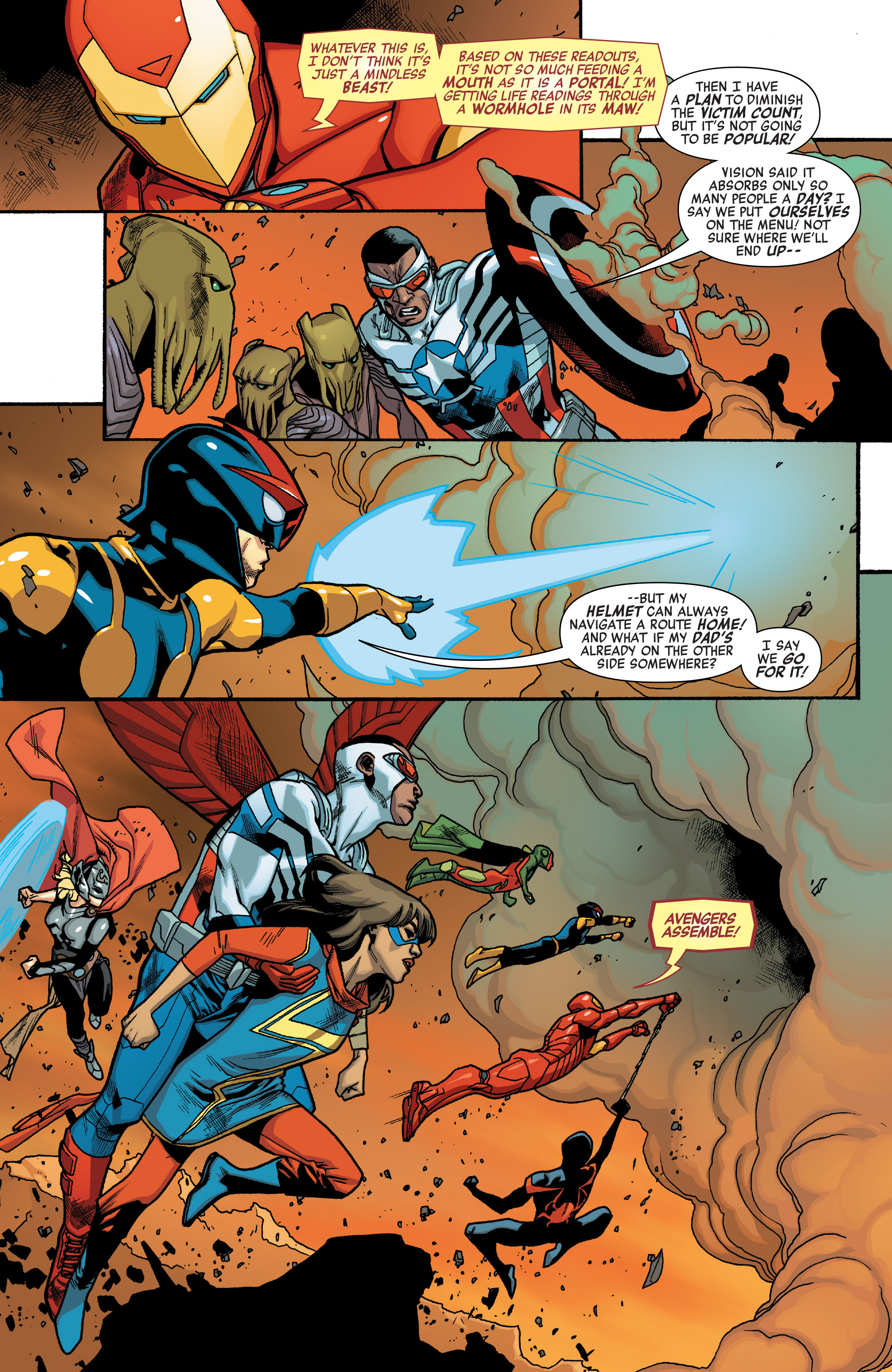 Read online All-New, All-Different Avengers comic -  Issue #10 - 17