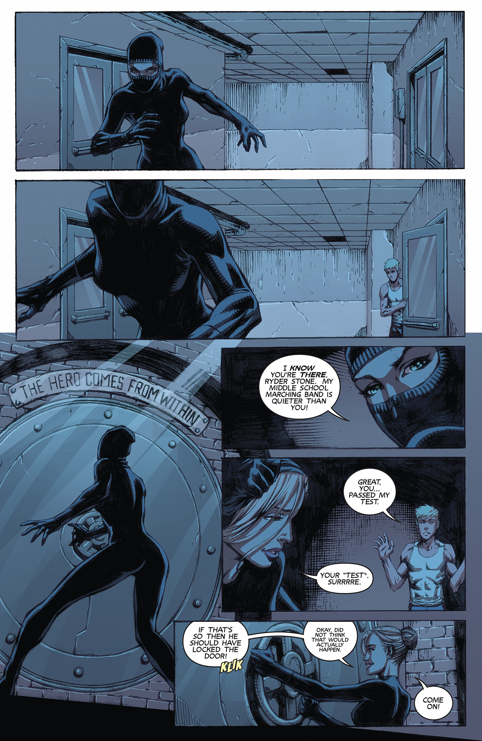 Read online Cage Hero comic -  Issue #3 - 6