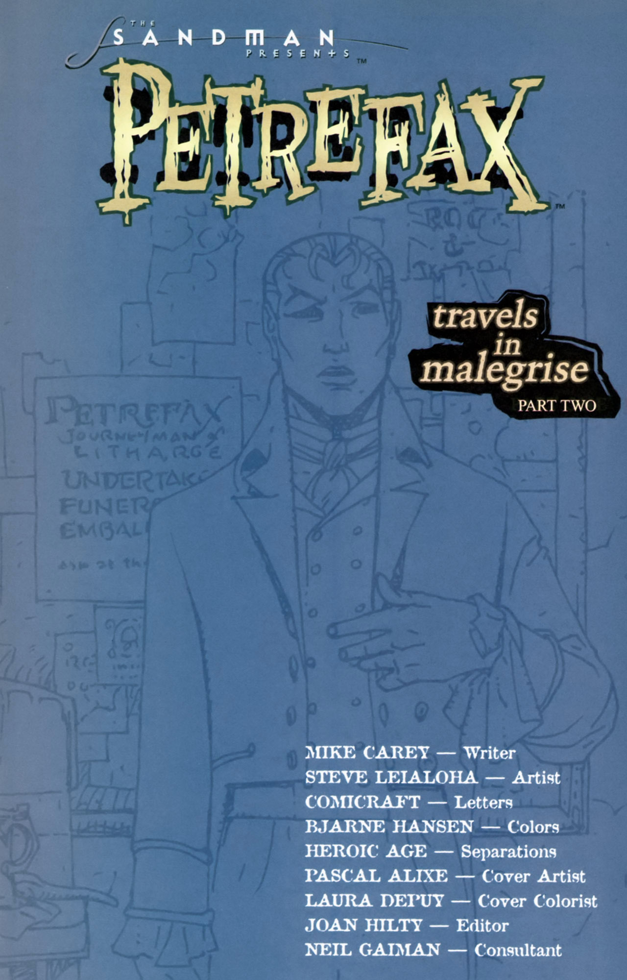 Read online Sandman Presents: Petrefax comic -  Issue #2 - 2