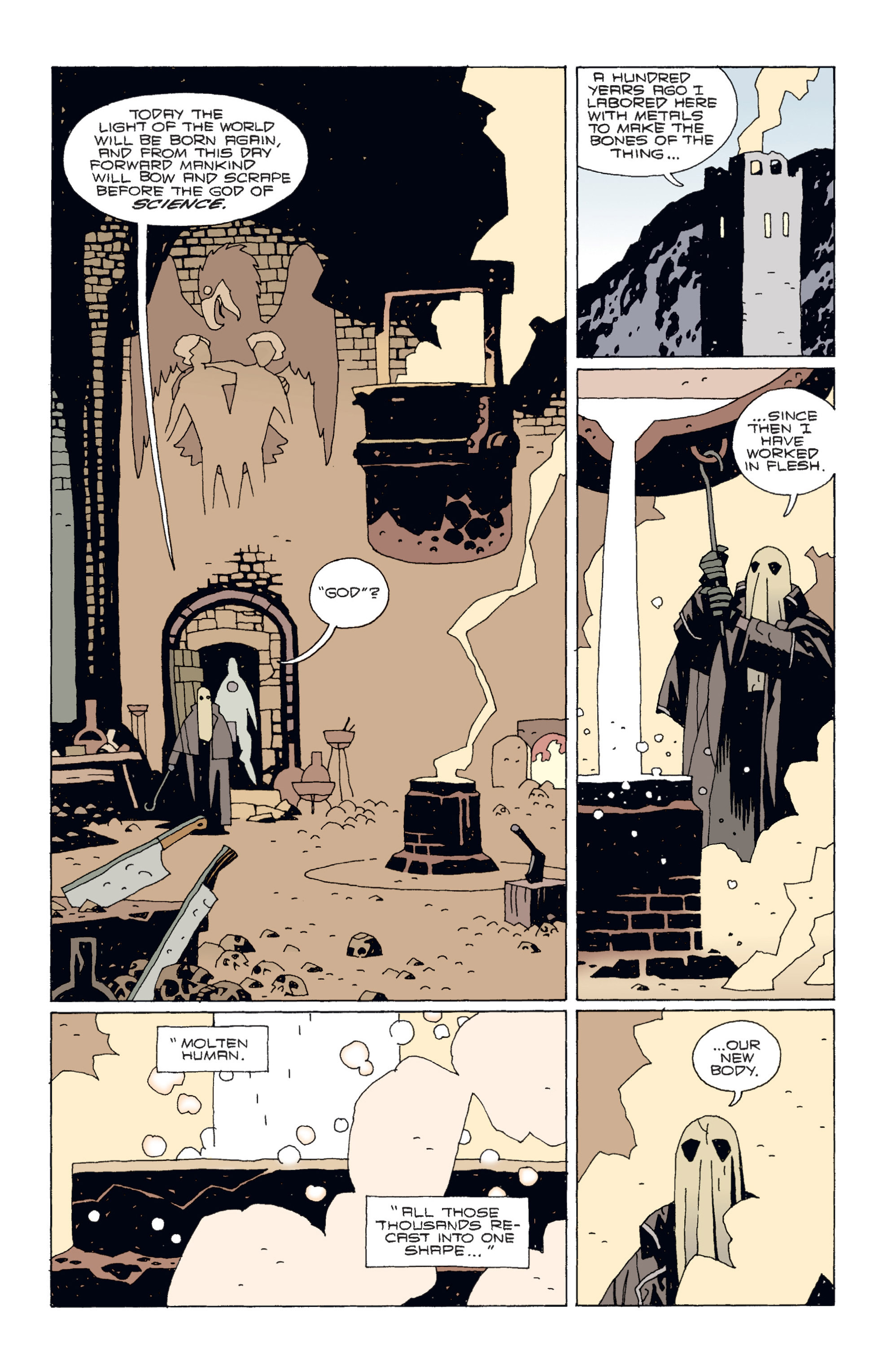 Read online Hellboy comic -  Issue #3 - 152