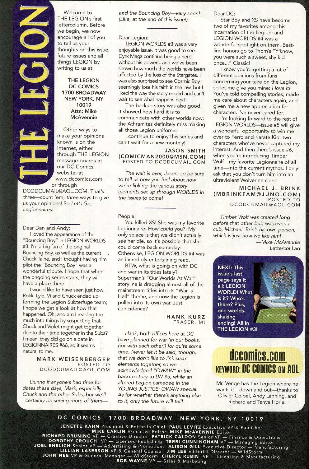 Read online The Legion comic -  Issue #2 - 24