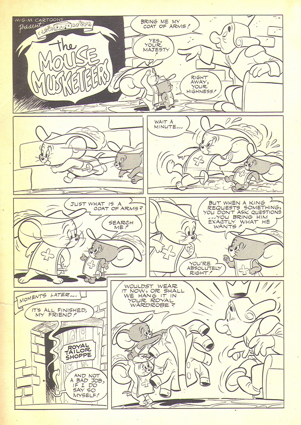 Read online Four Color Comics comic -  Issue #764 - 35