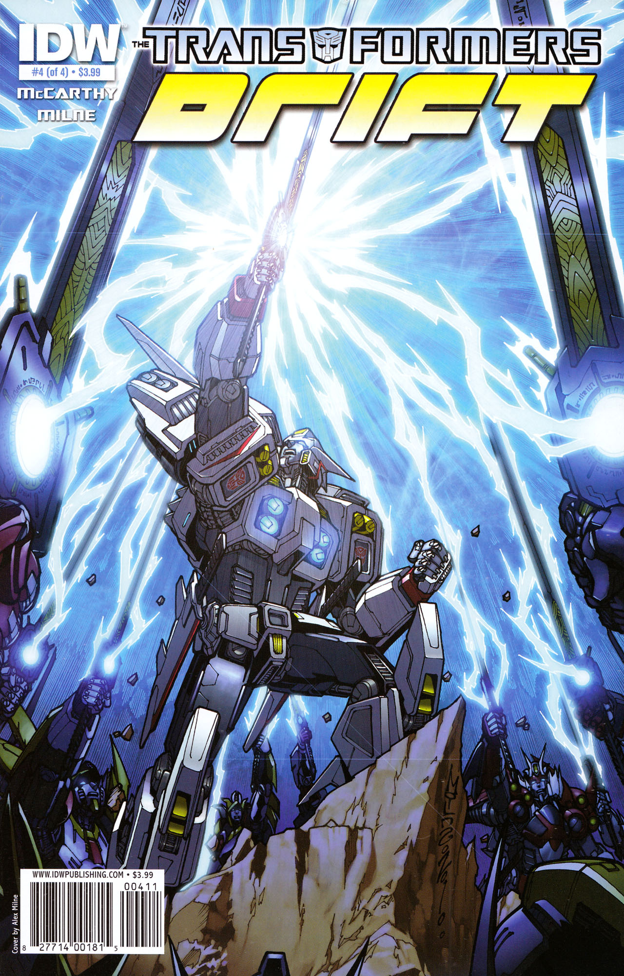 Read online The Transformers: Drift comic -  Issue #4 - 1