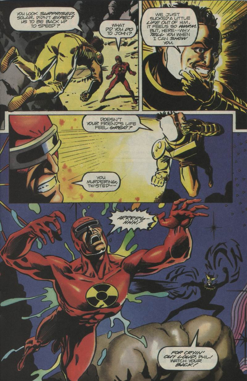 Read online Solar, Man of the Atom comic -  Issue #36 - 18