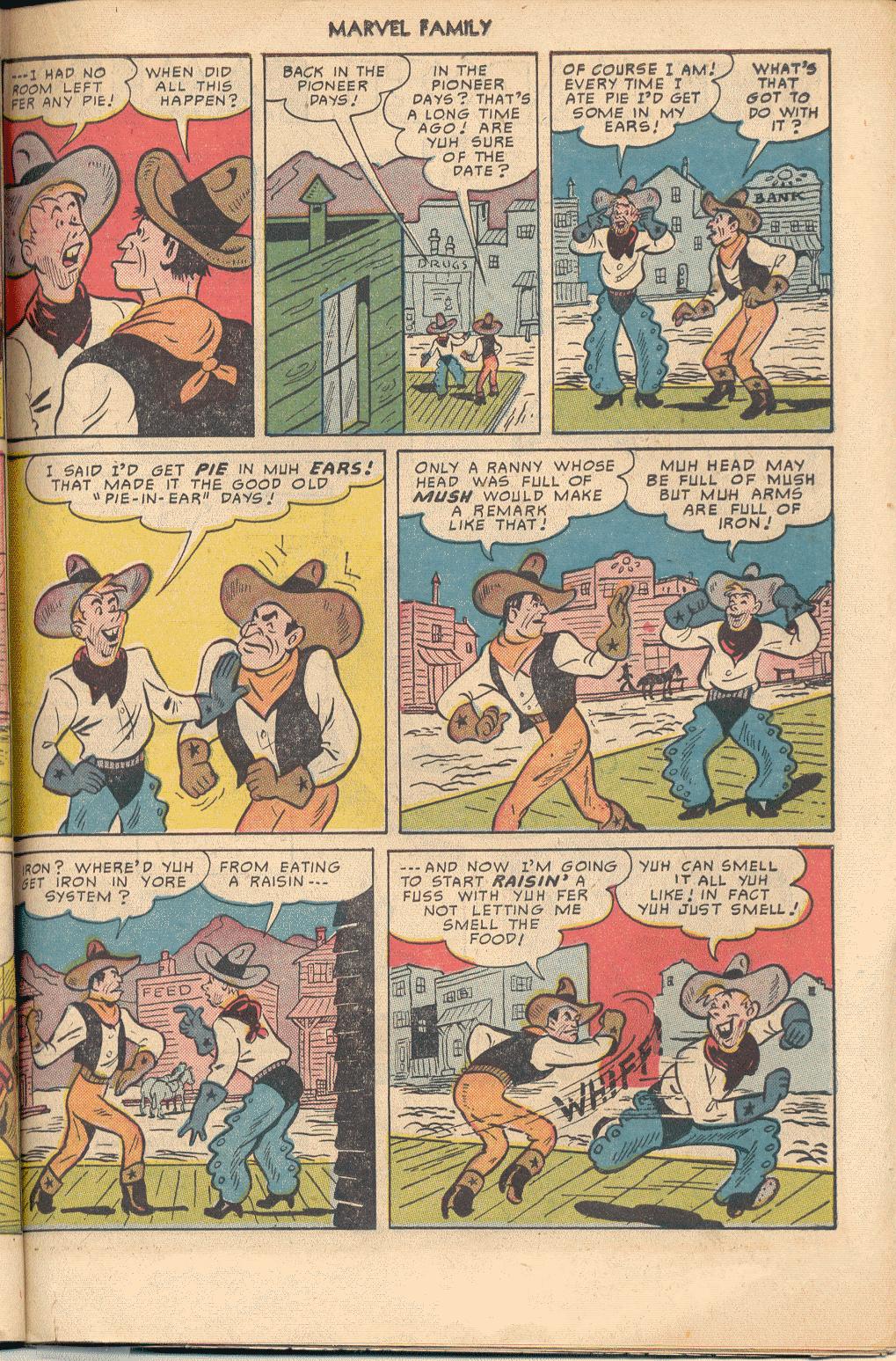Read online The Marvel Family comic -  Issue #50 - 40