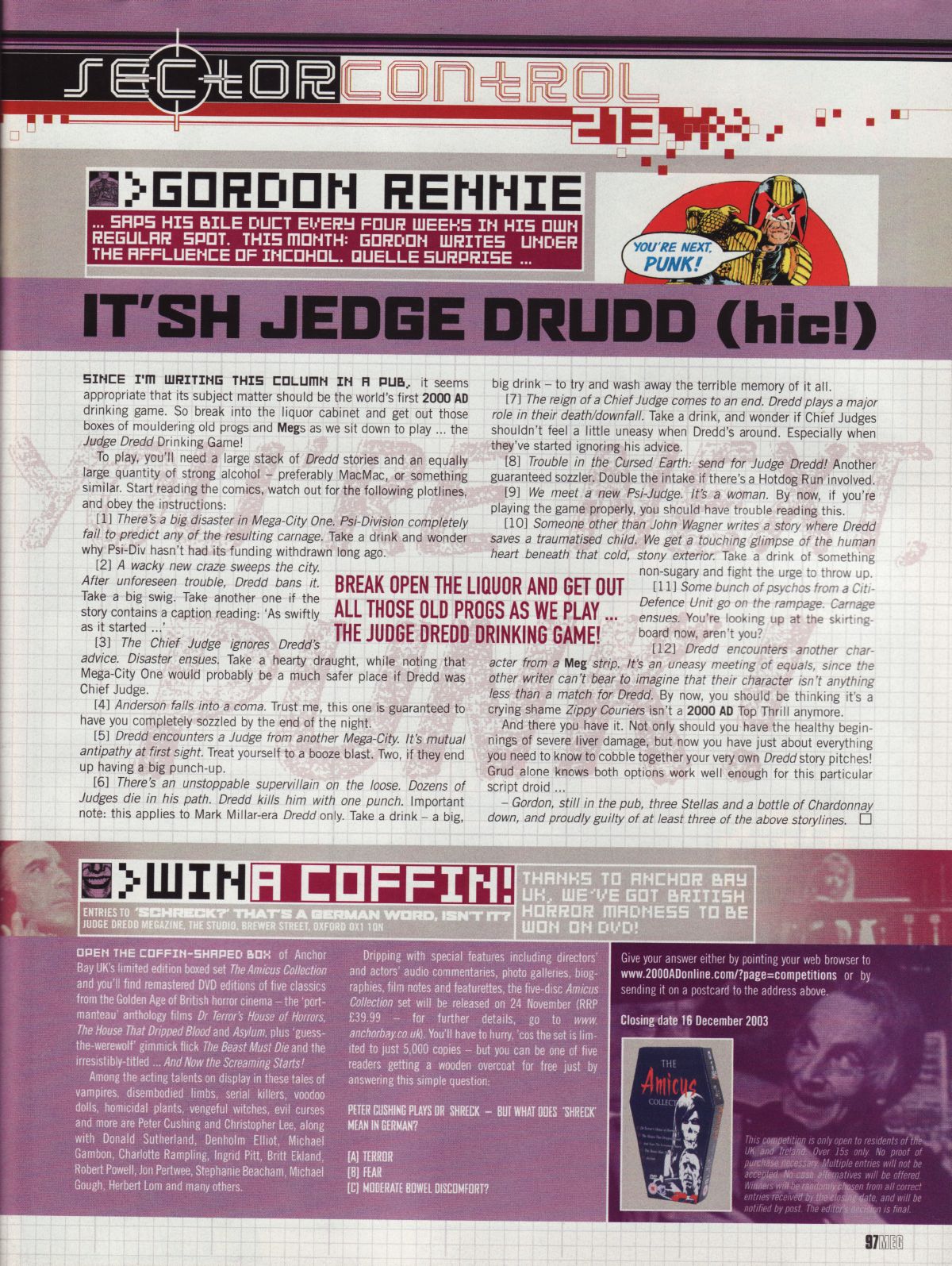 Read online Judge Dredd Megazine (Vol. 5) comic -  Issue #213 - 96