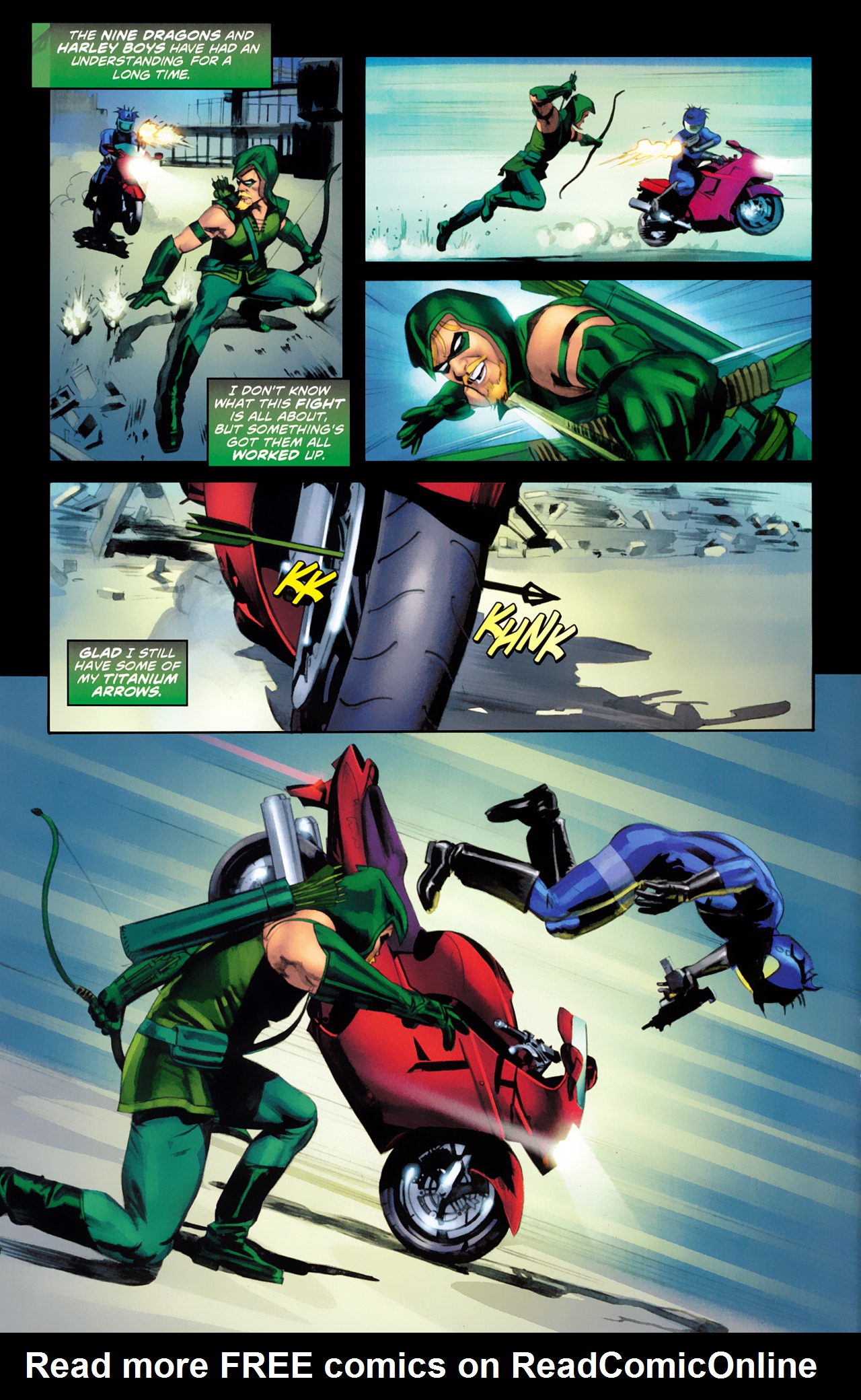 Read online Green Arrow [II] comic -  Issue #7 - 11