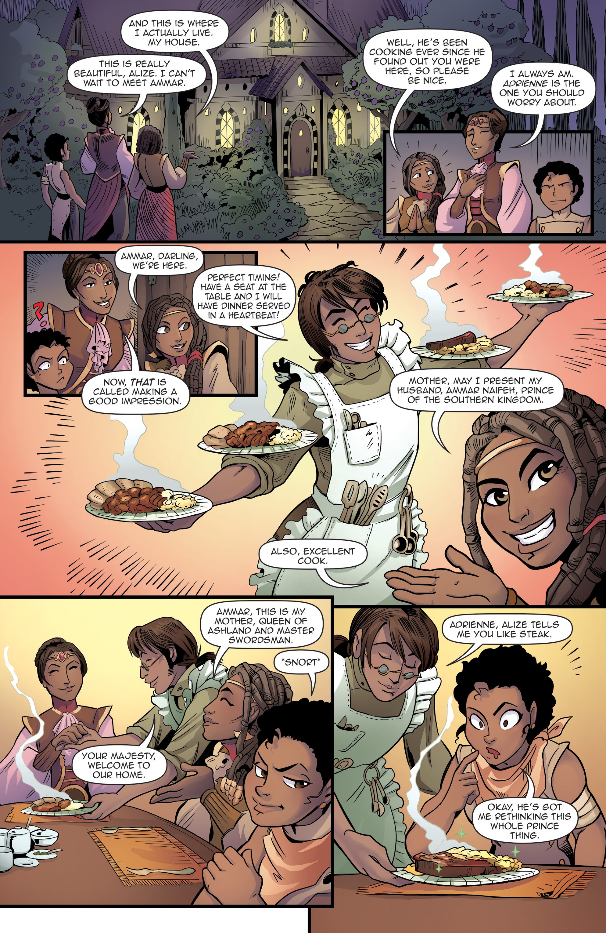 Read online Princeless: Find Yourself comic -  Issue # TPB (Part 2) - 21