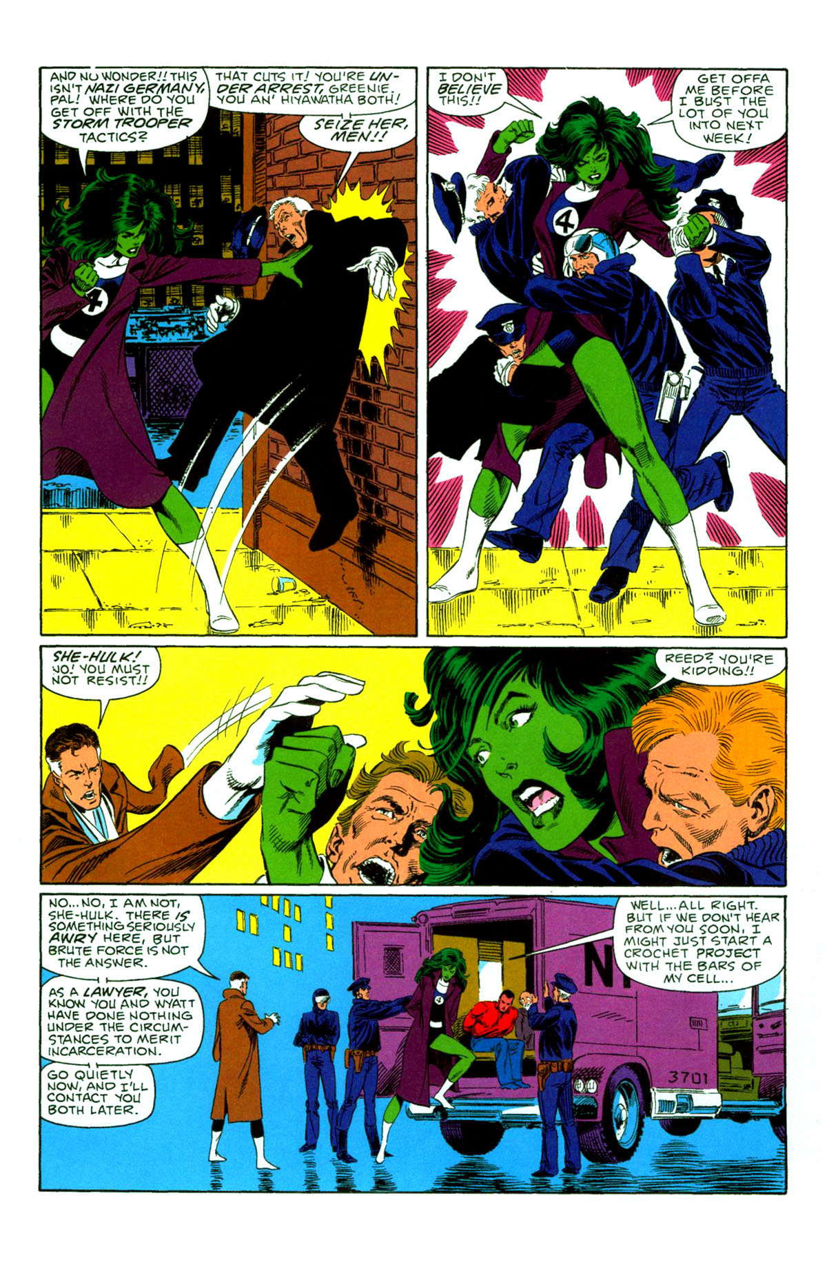 Read online Fantastic Four Visionaries: John Byrne comic -  Issue # TPB 6 - 111