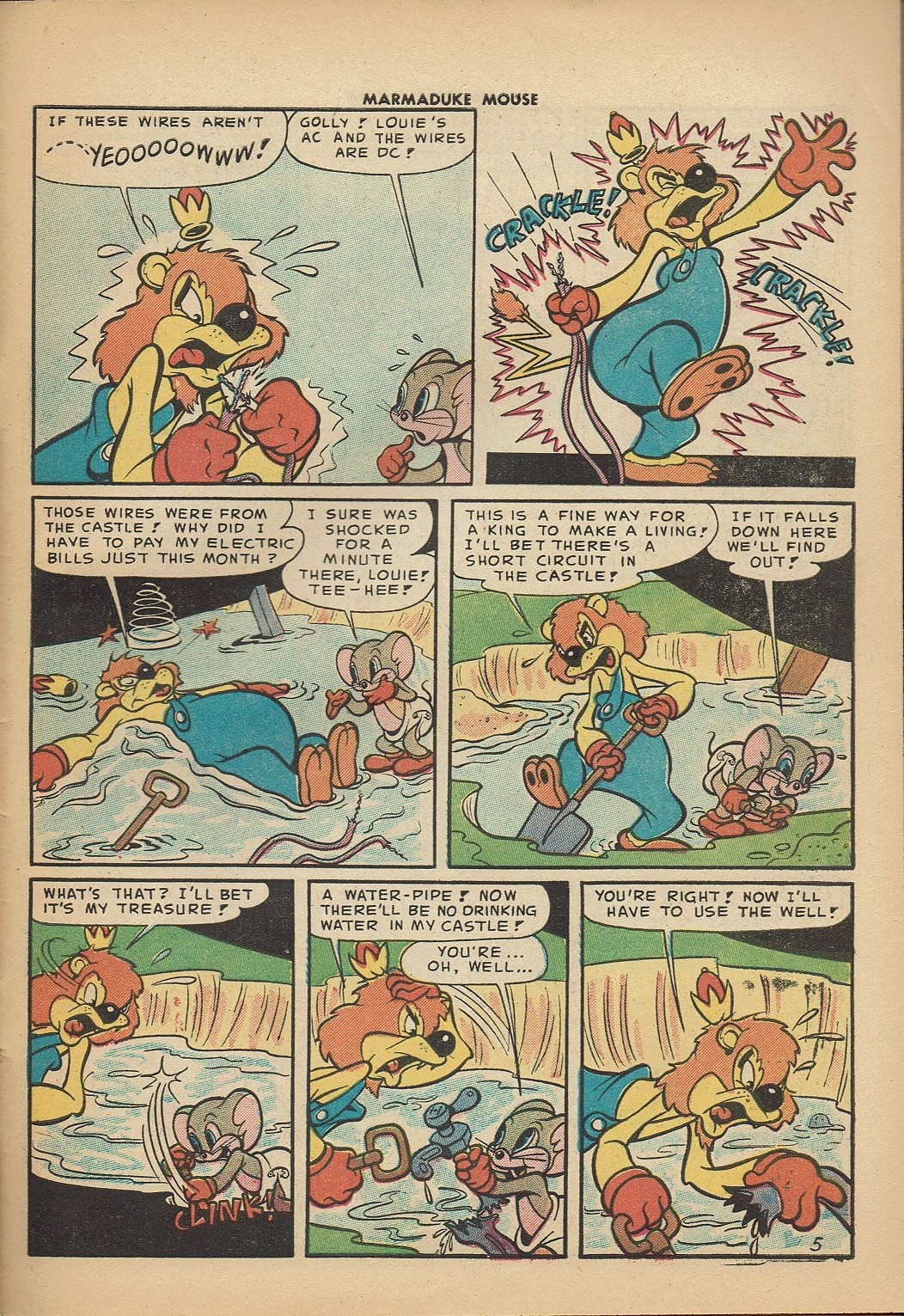 Read online Marmaduke Mouse comic -  Issue #58 - 31