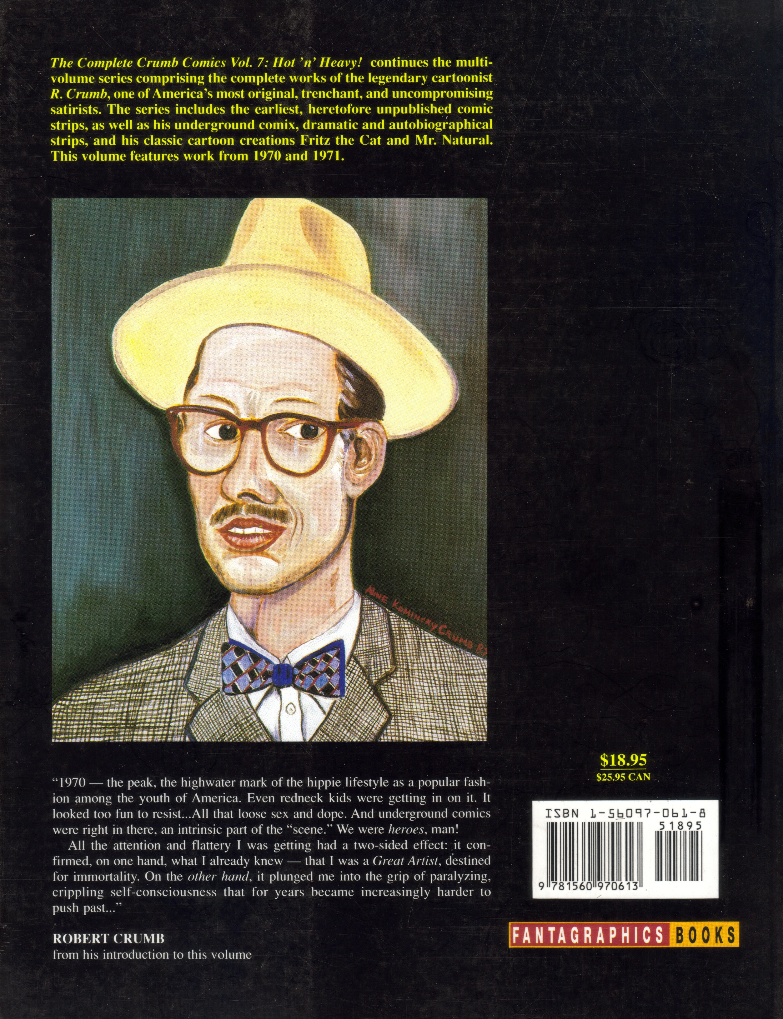 Read online The Complete Crumb Comics comic -  Issue # TPB 7 - 144