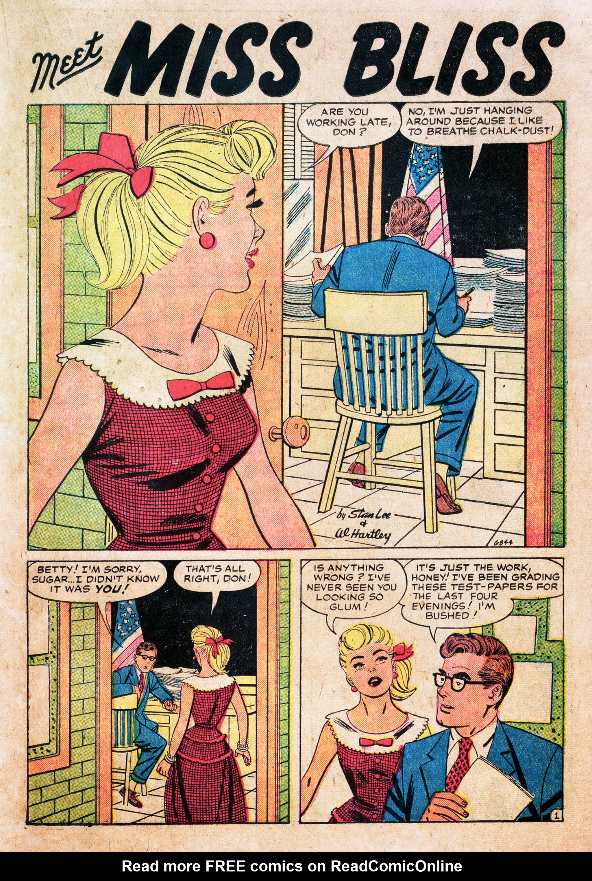 Read online Meet Miss Bliss comic -  Issue #4 - 19