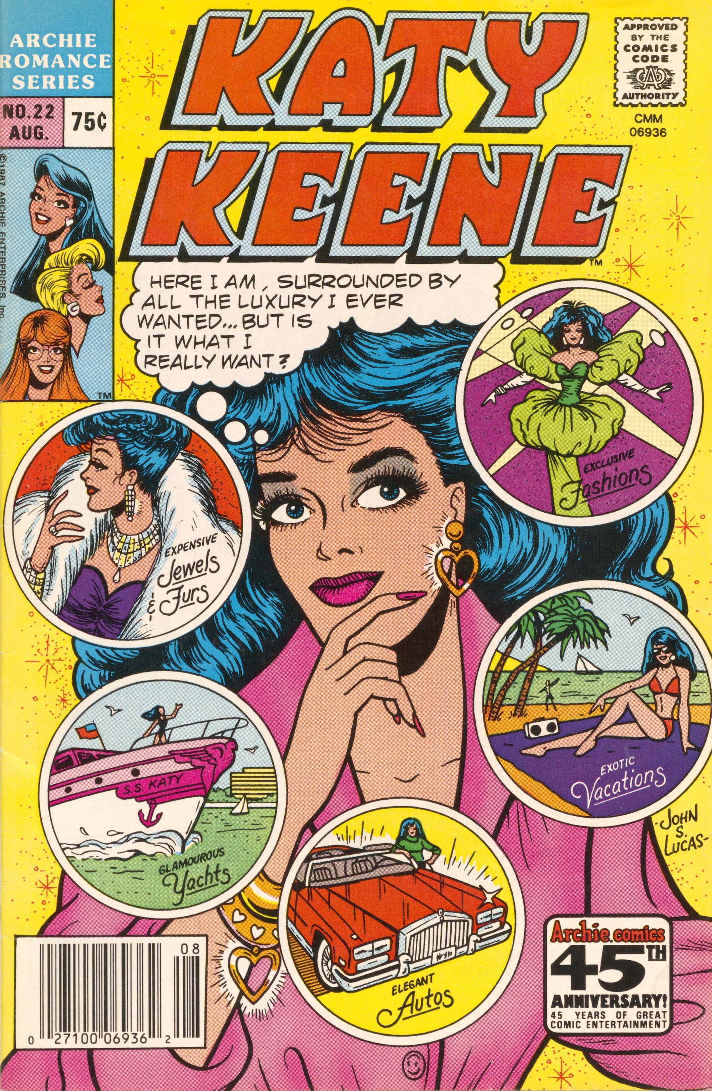 Read online Katy Keene (1983) comic -  Issue #22 - 1