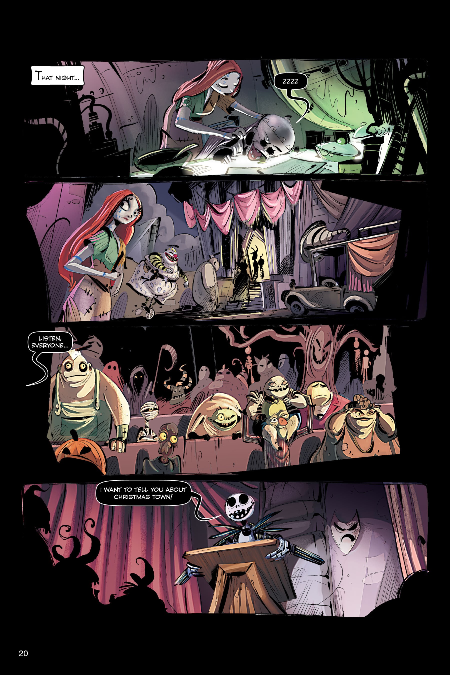 Read online Disney The Nightmare Before Christmas: The Story of the Movie in Comics comic -  Issue # Full - 19